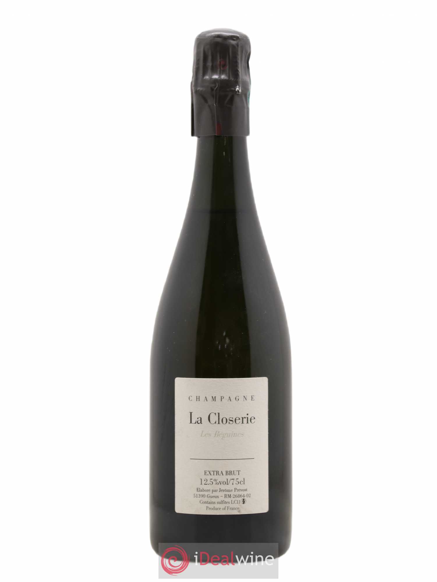 Champagne Les Béguines La Closerie 2011 - Lot de 1 bouteille - 0