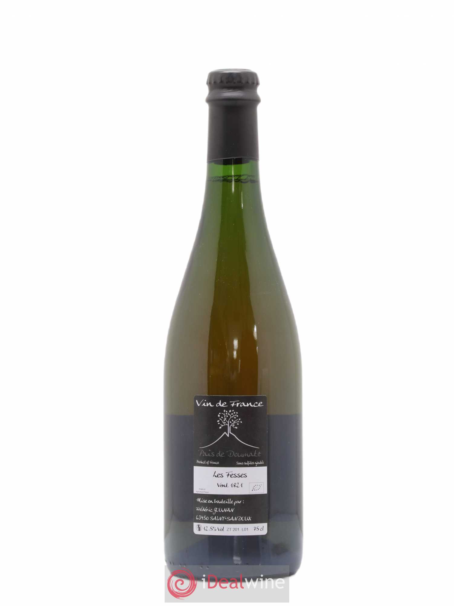 Vin de France Les Fesses Vignoble de l'Arbre Blanc 2018 - Lot de 1 bouteille - 1