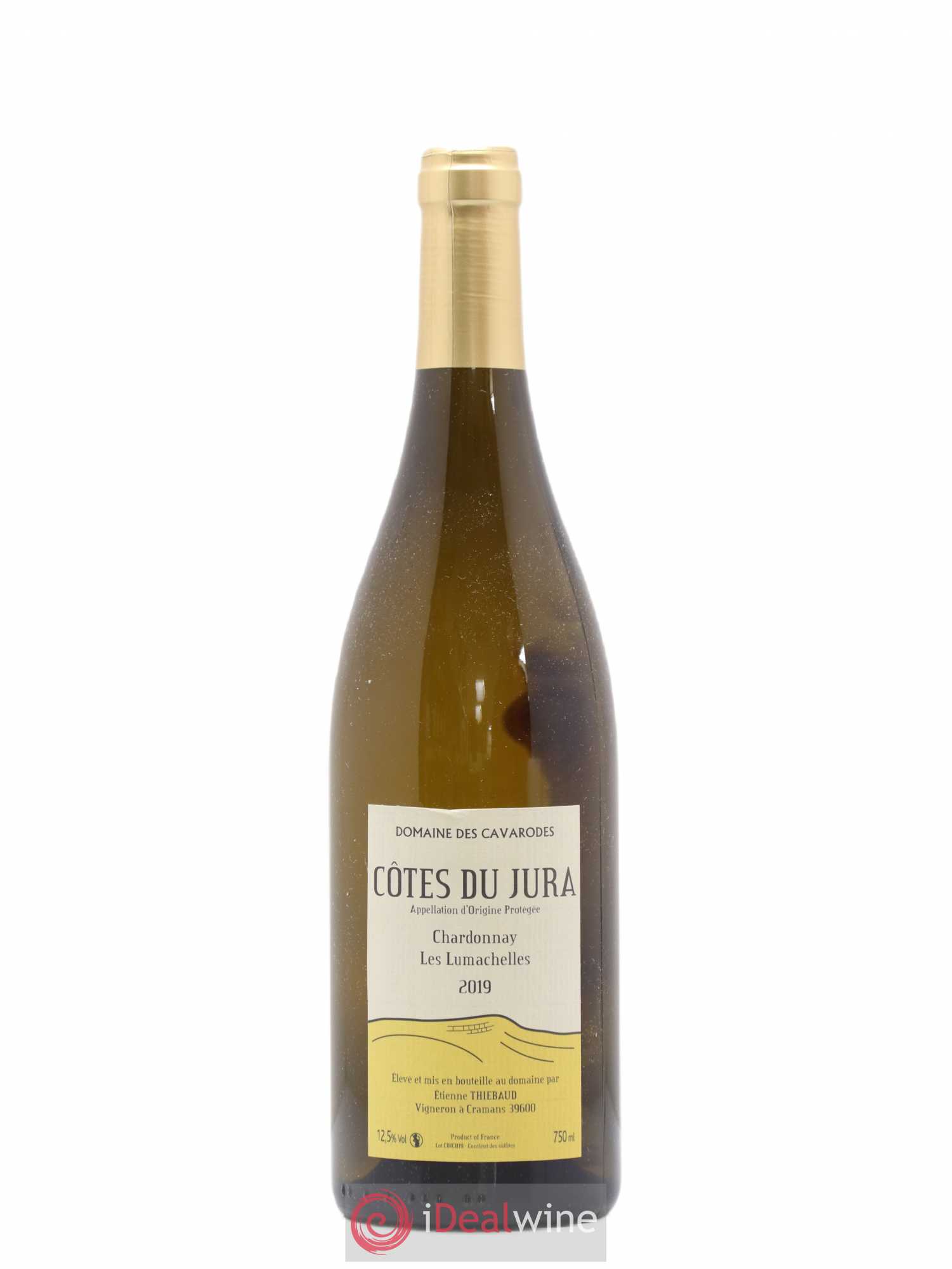 Côtes du Jura Chardonnay Les Lumachelles Cavarodes (Domaine des) - Etienne Thiébaud 2019 - Lot de 1 bouteille - 0