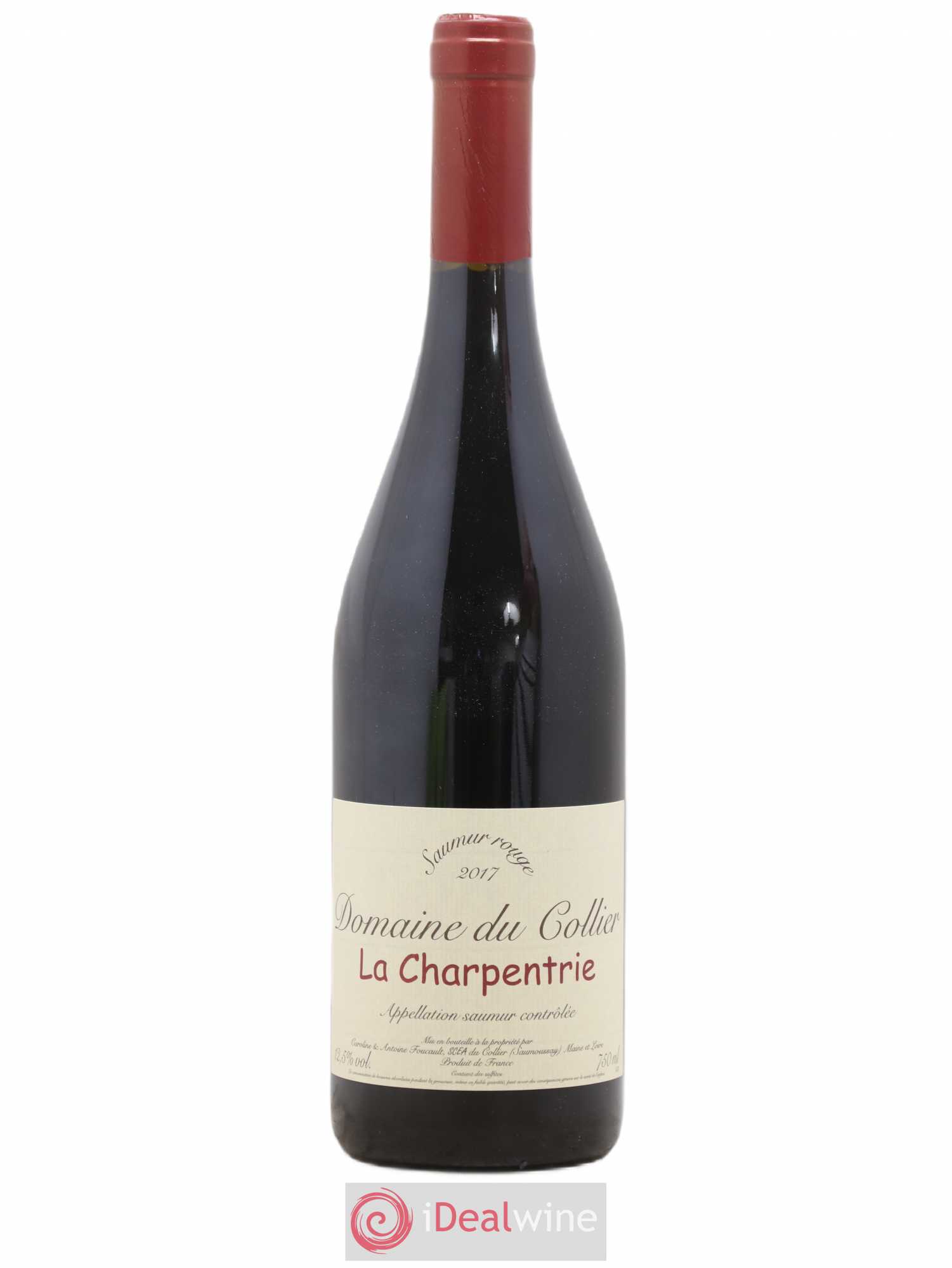 Saumur La Charpentrie Domaine du Collier 2017 - Lot de 1 bouteille - 0