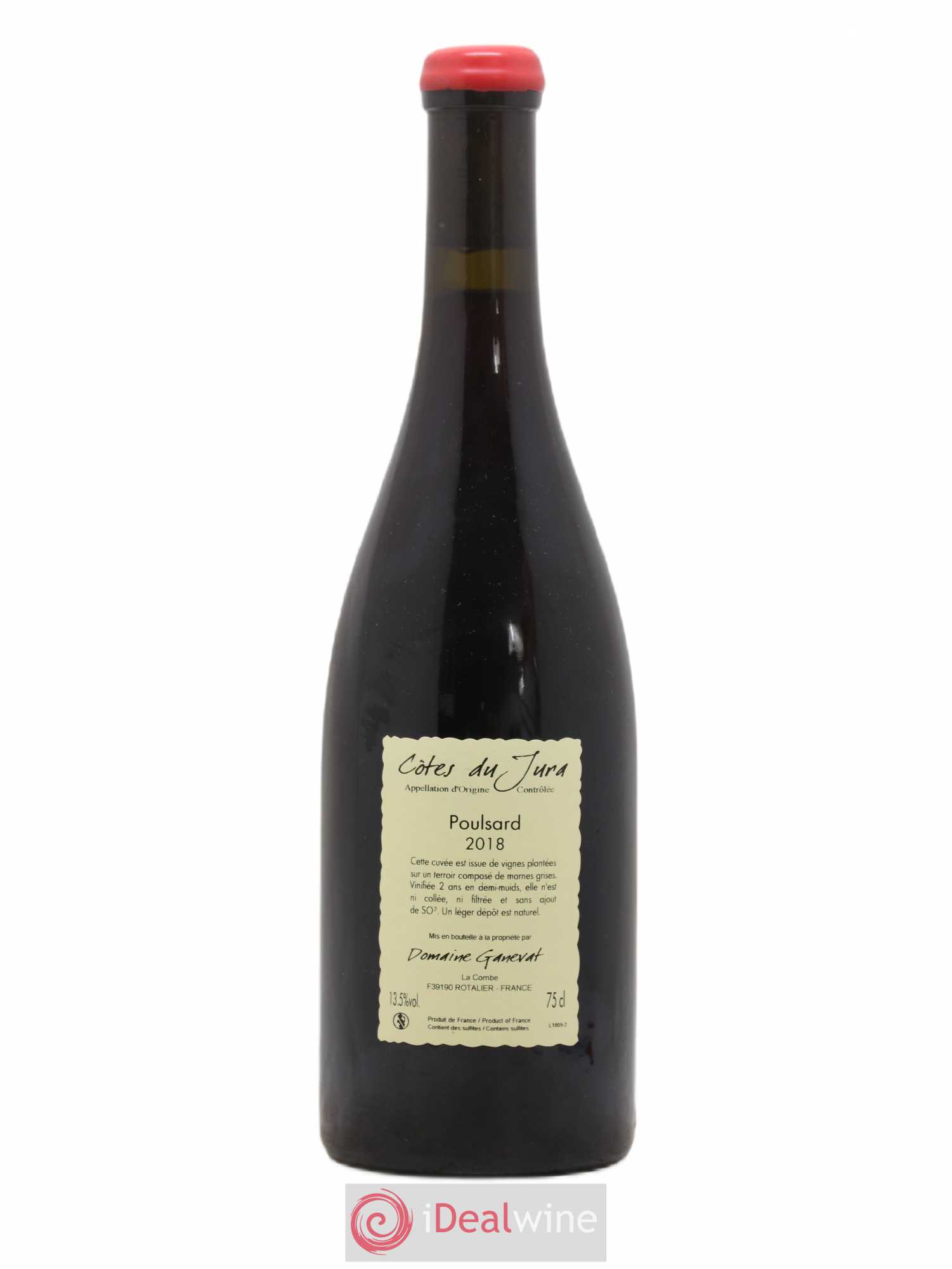 Côtes du Jura Les Chalasses Vieilles Vignes Poulsard Jean-François Ganevat (Domaine) 2018 - Lot de 1 bouteille - 1