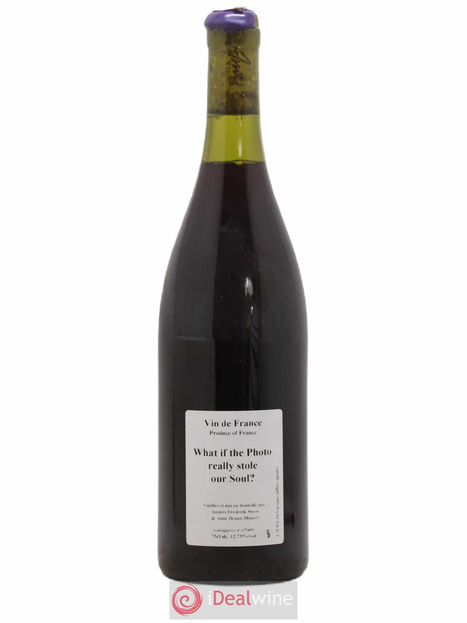 Vin de France What if the Photo really stole our soul Anders Frederik Steen (sans prix de réserve) 2018 - Posten von 1 Flasche - 0