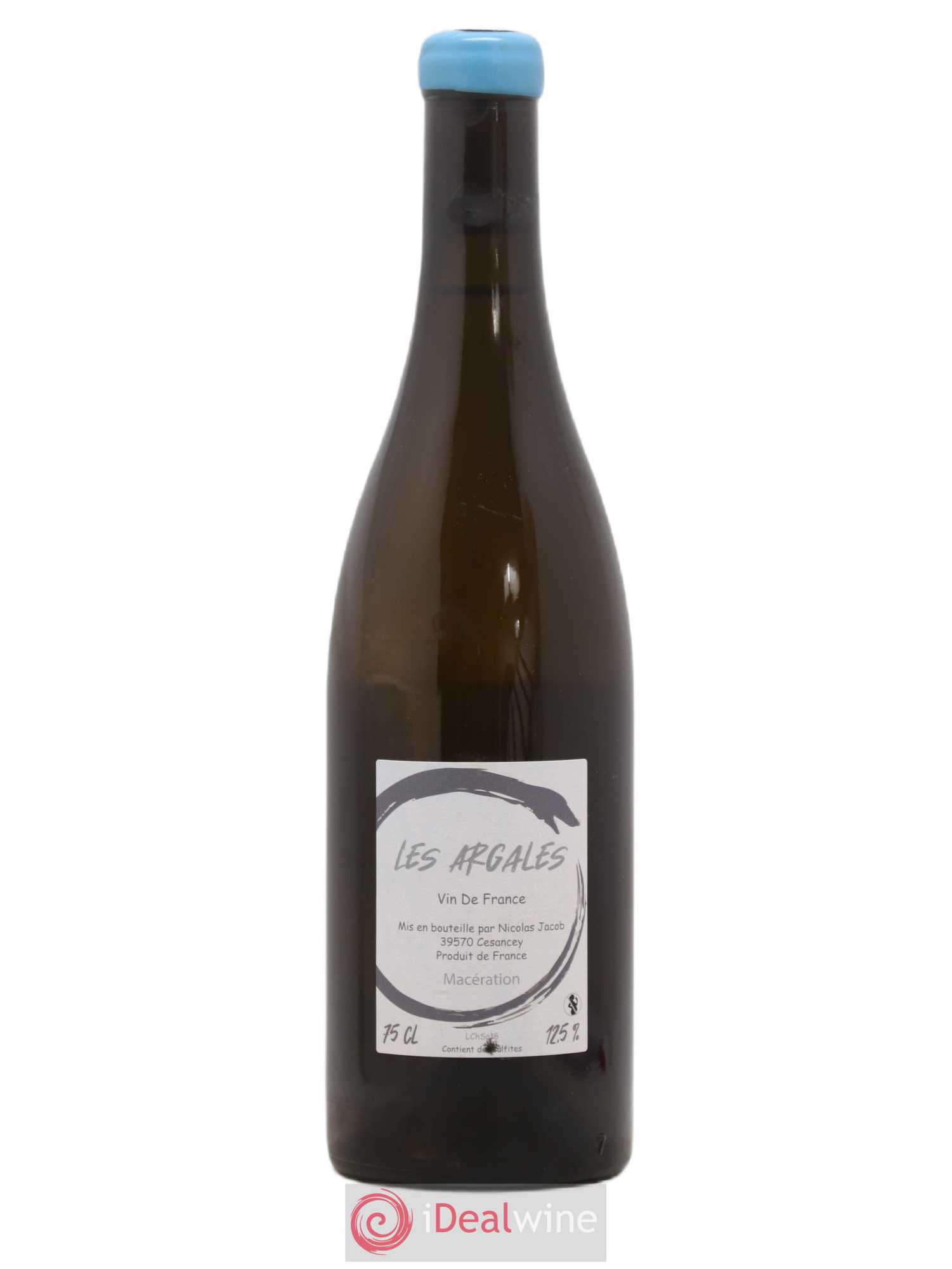 Vin de France Les Argales Nicolas Jacob 2018 - Lot de 1 bouteille - 1