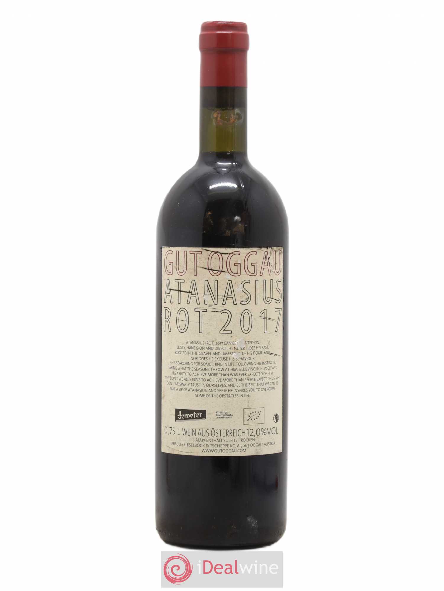 Burgenland Atanasius Gut Oggau (sans prix de réserve) 2017 - Lot de 1 bouteille - 1