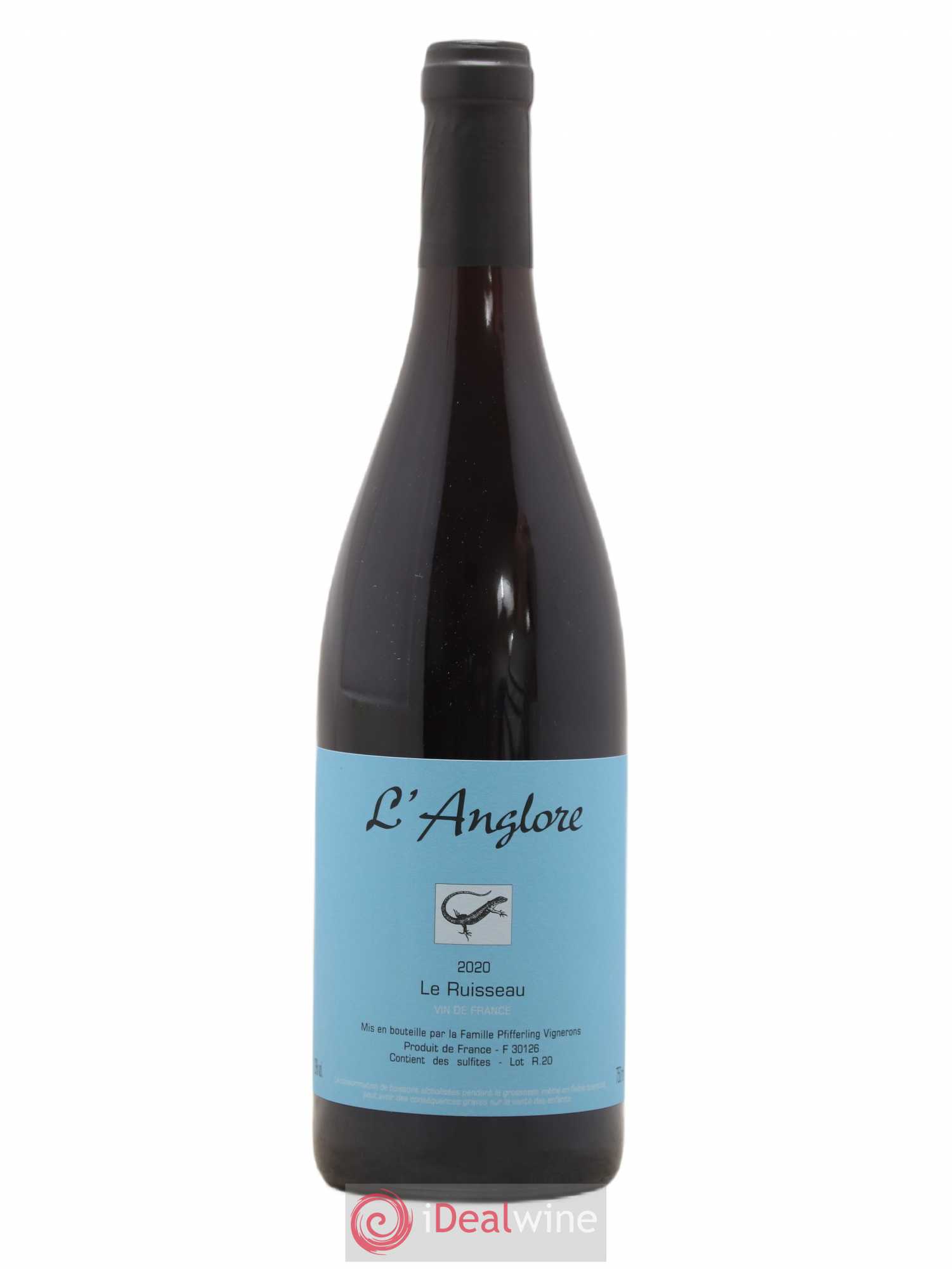 Vin de France Le Ruisseau L'Anglore 2020 - Lot de 1 bouteille - 0
