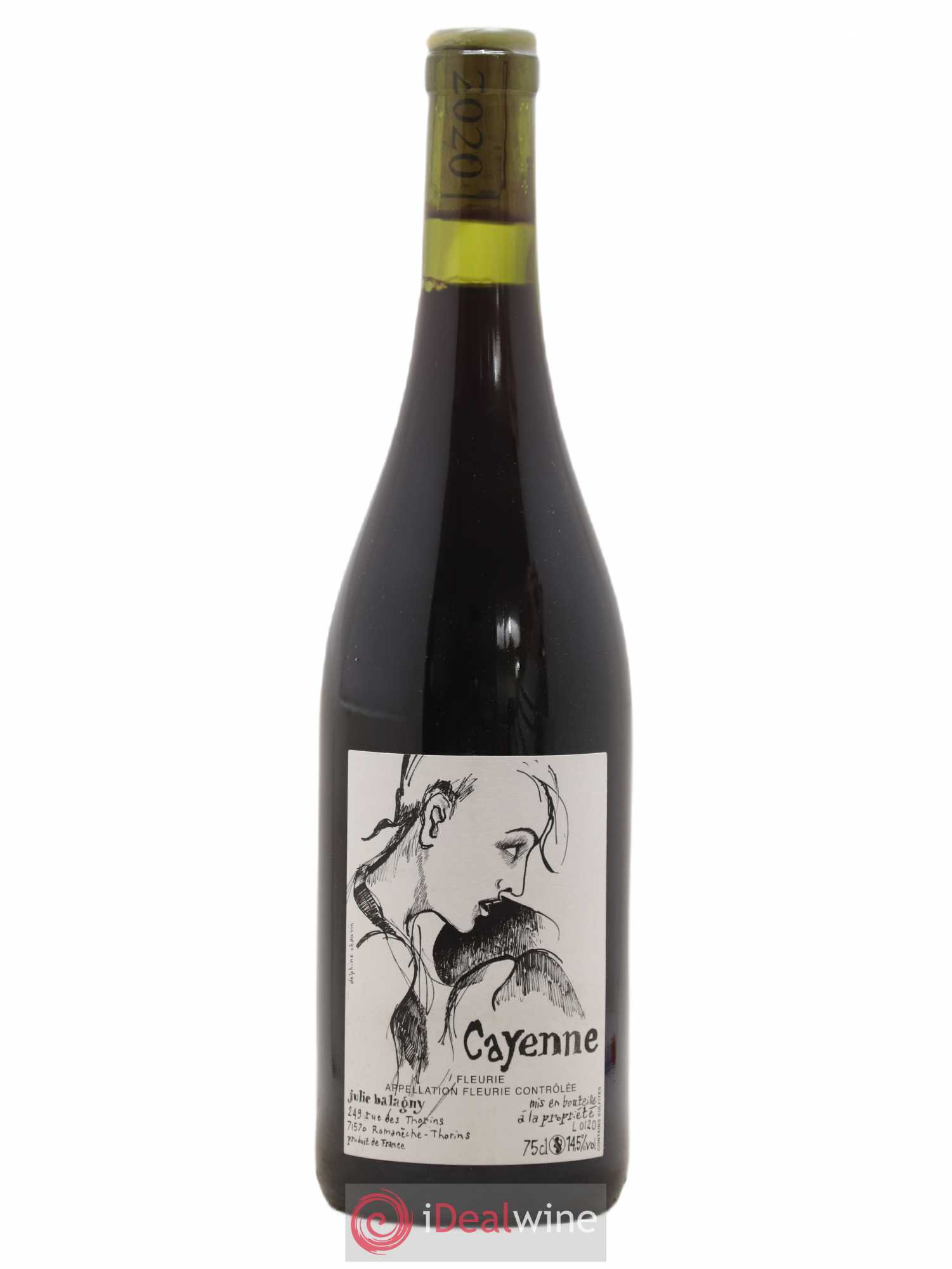 Fleurie Cayenne Julie Balagny Cayenne Balagny - Lot de 1 bouteille - 0