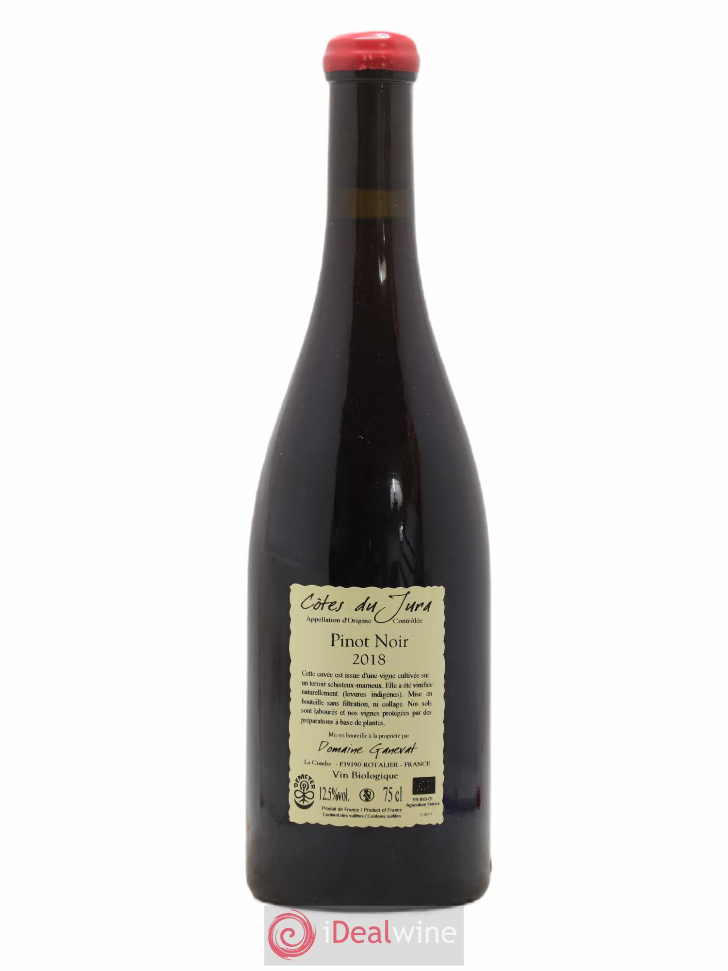 Côtes du Jura Pinot Noir En Billat Jean-François Ganevat (Domaine) En Billat Ganevat 2018 - Lot de 1 bouteille - 1