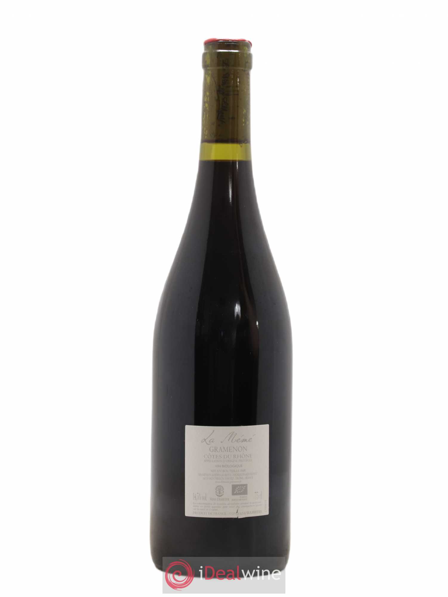 Vin de France La Mémé Ceps Centenaires Gramenon (Domaine) 2019 - Lot de 1 bouteille - 1