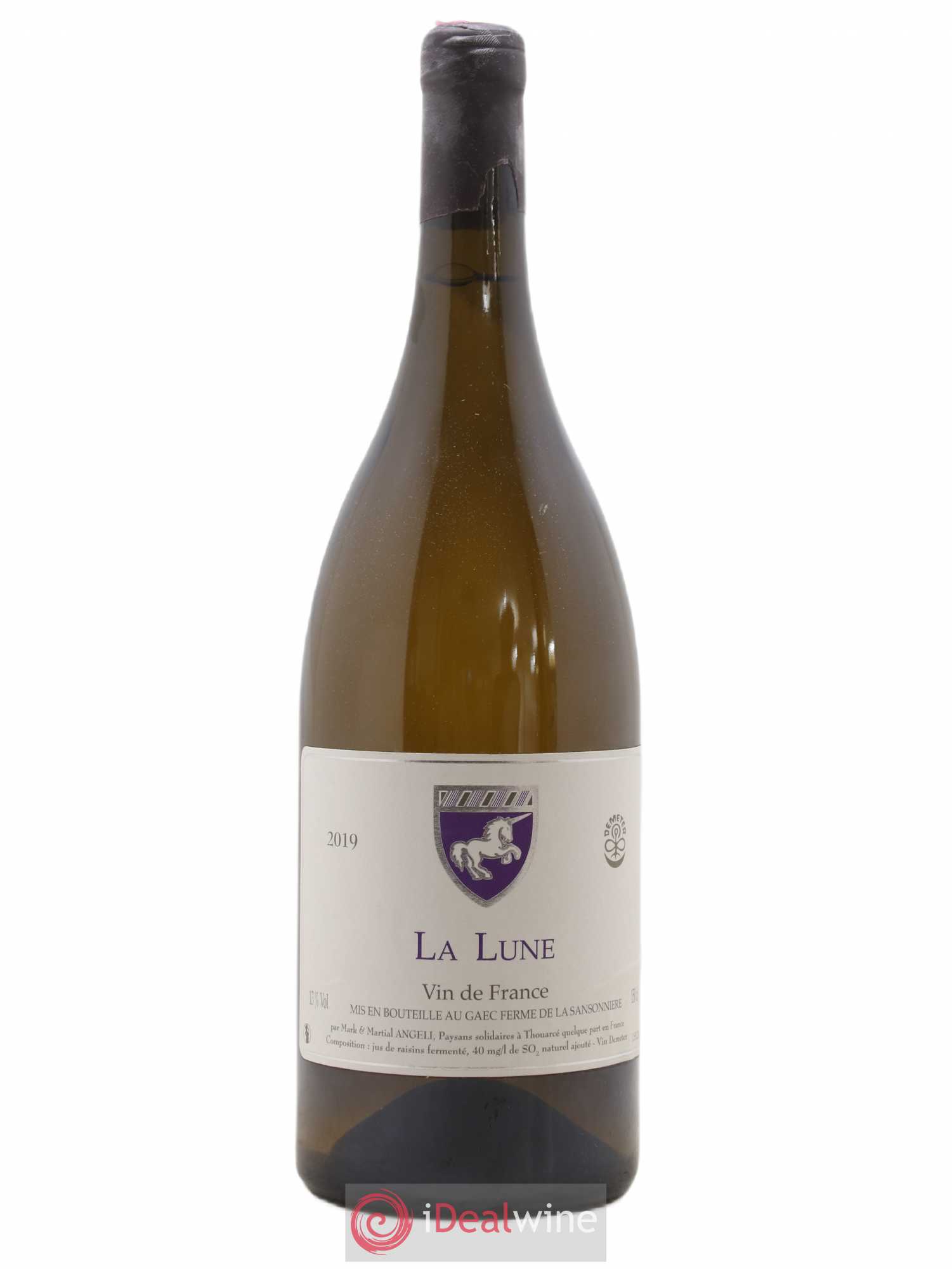 Vin de France La Lune Mark Angeli (Domaine) - Ferme de la Sansonnière 2019 - Lot de 1 magnum - 0