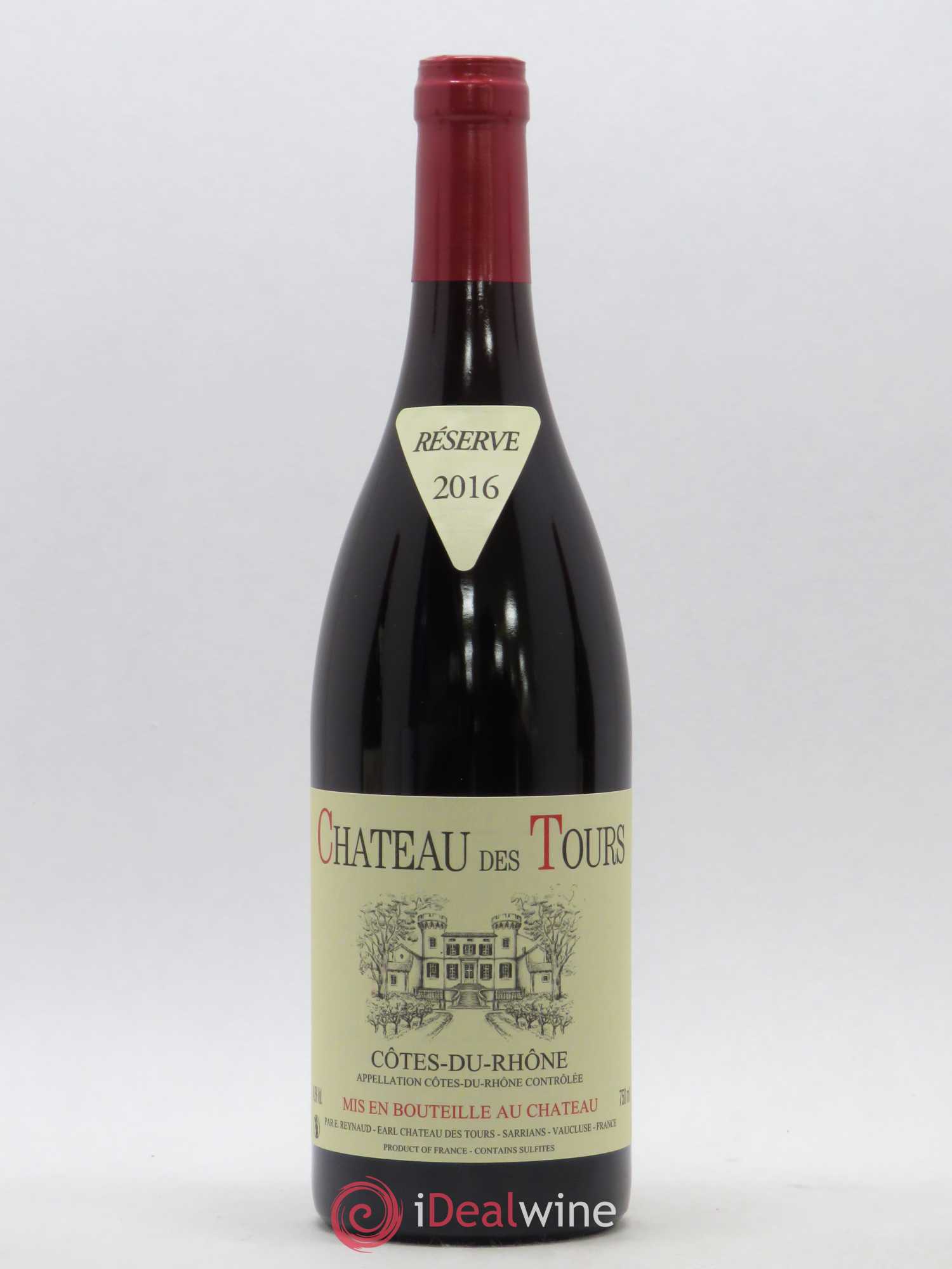 Côtes-du-Rhône Château des Tours Emmanuel Reynaud 2016 - Lot de 1 bouteille - 0