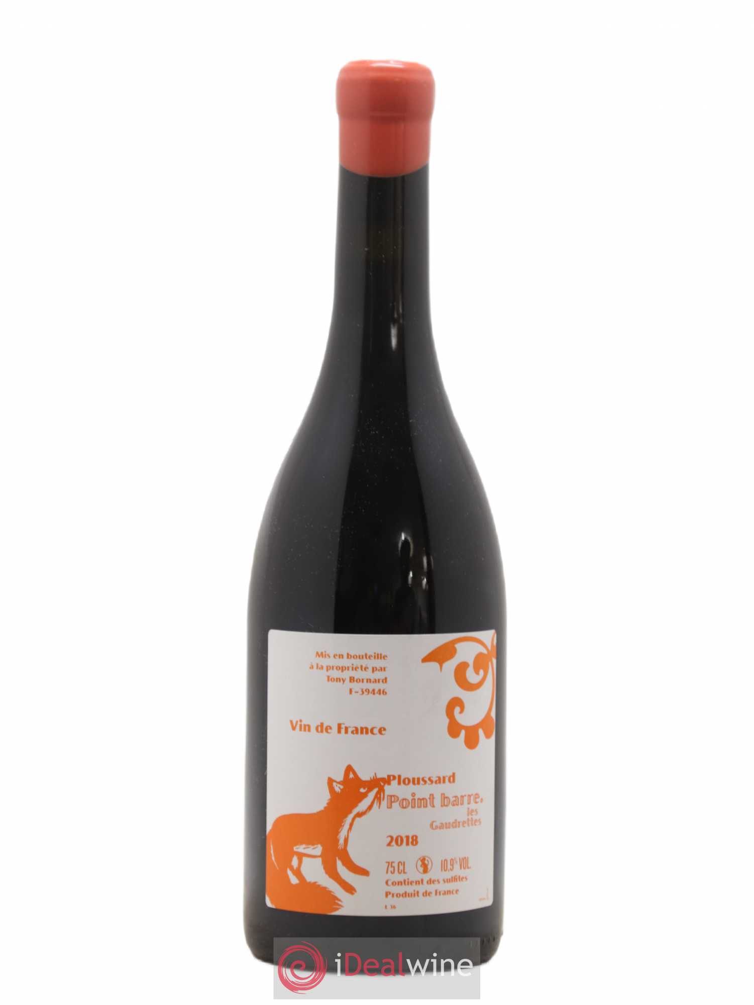 Vin de France Ploussard Point Barre les Gaudrettes Domaine Bornard 2018 - Posten von 1 Flasche - 0