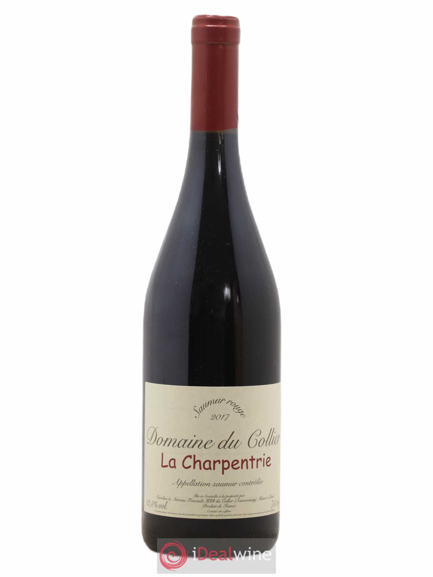 Saumur La Charpentrie Domaine du Collier 2017 - Lot de 1 bouteille - 0