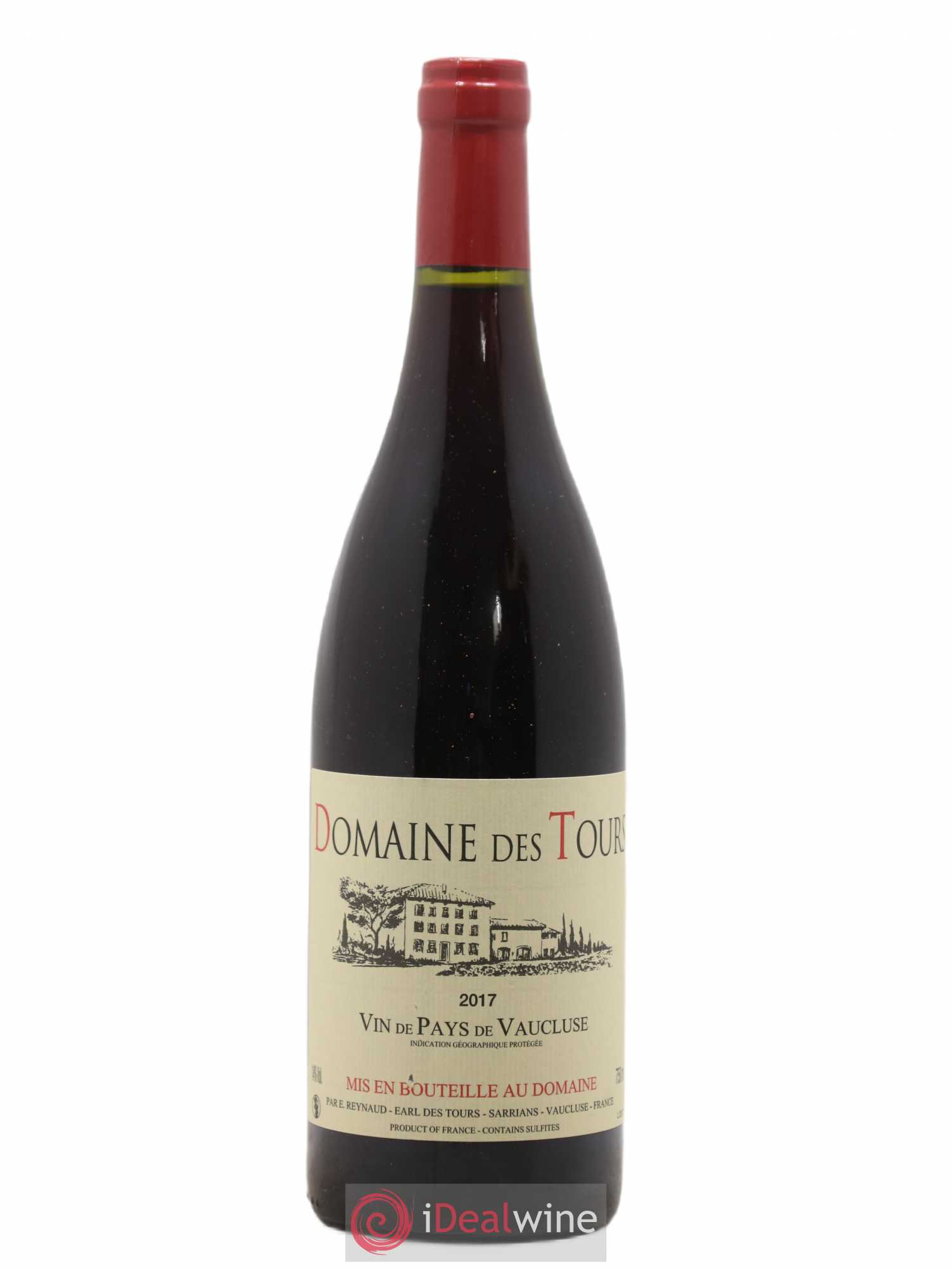 Vaucluse (Vin de Pays de Vaucluse) Domaine des Tours Emmanuel Reynaud 2017 - Lot de 1 bouteille - 0