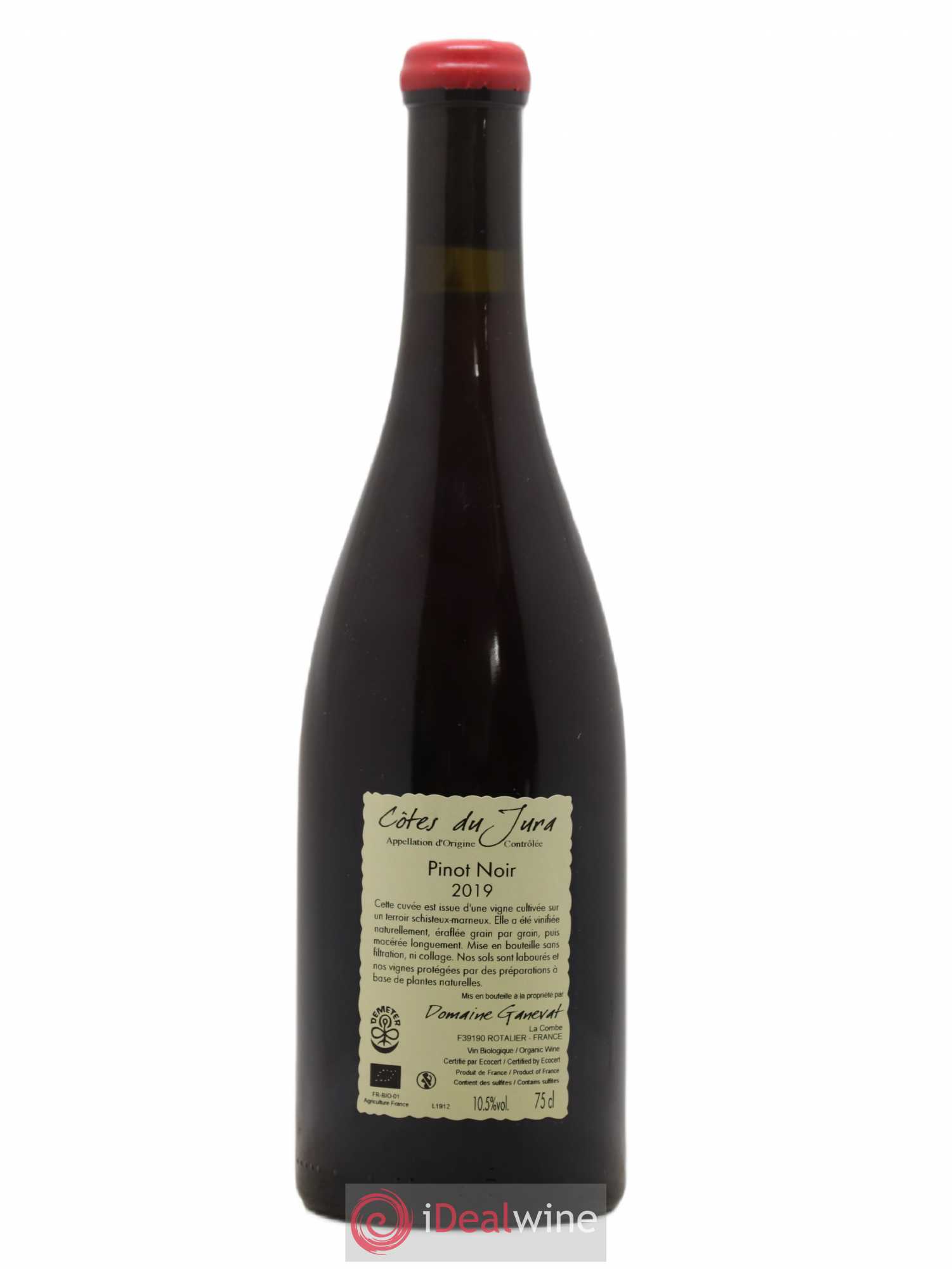 Côtes du Jura Julien En Billat Jean-François Ganevat (Domaine) 2019 - Lot de 1 bouteille - 1