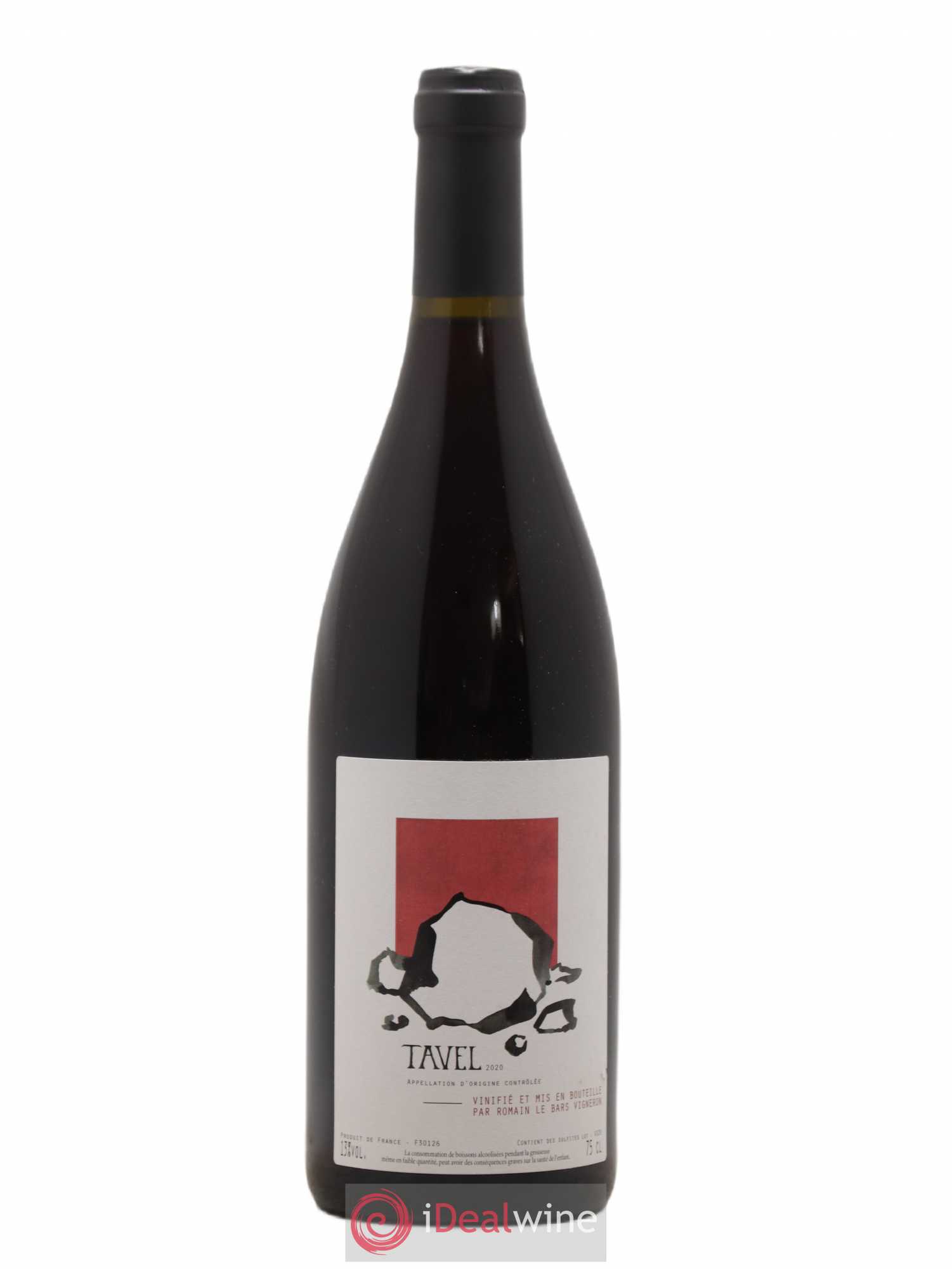 Tavel Romain Le Bars 2020 - Lot de 1 bouteille - 0