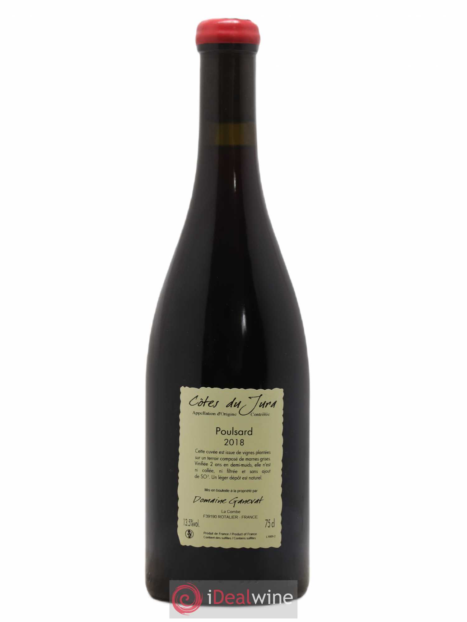 Côtes du Jura Les Chalasses Vieilles Vignes Poulsard Jean-François Ganevat (Domaine) 2018 - Lot de 1 bouteille - 1
