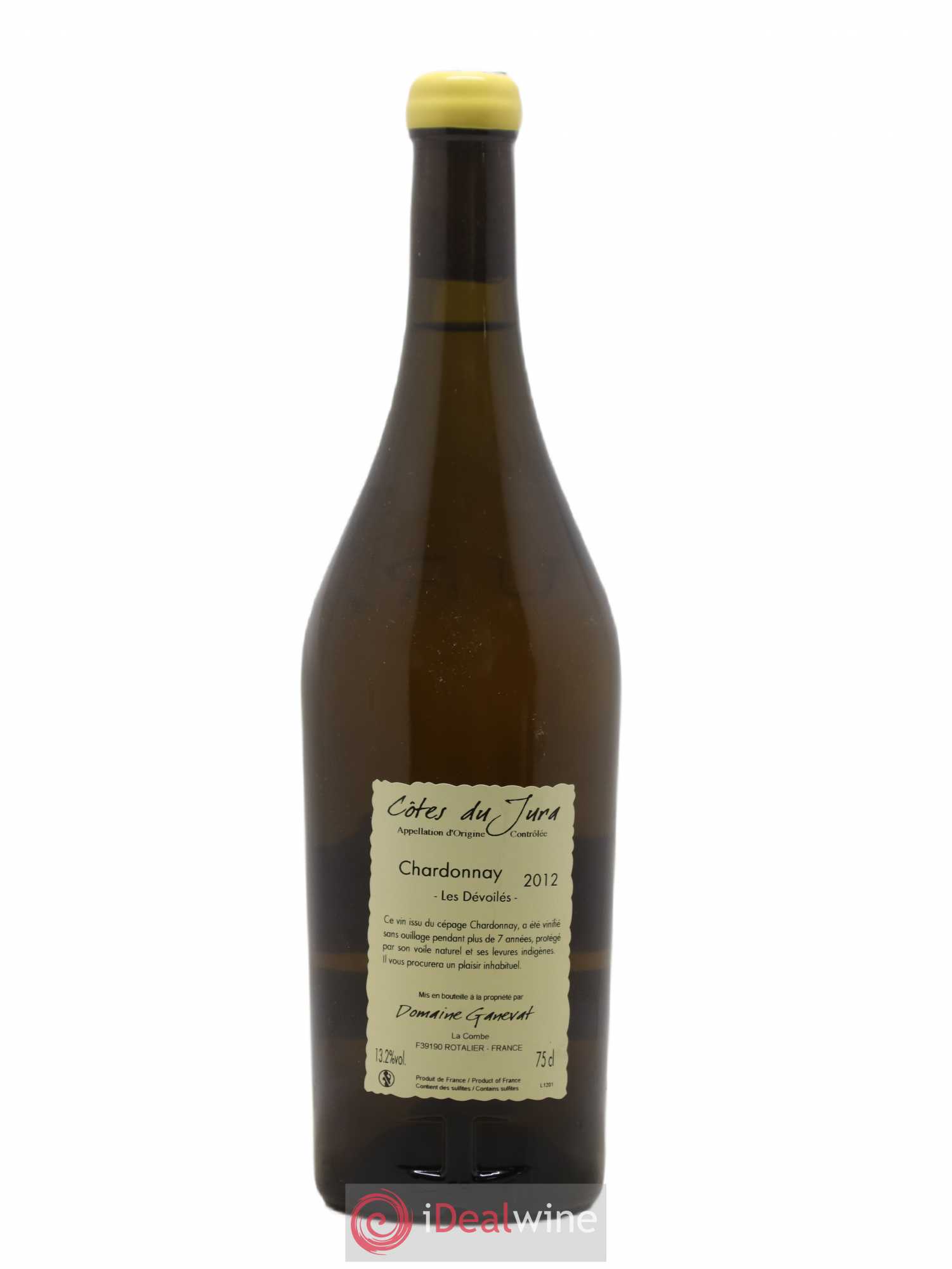Côtes du Jura Les Dévoilés Jean-François Ganevat (Domaine) 2012 - Lot de 1 bouteille - 1