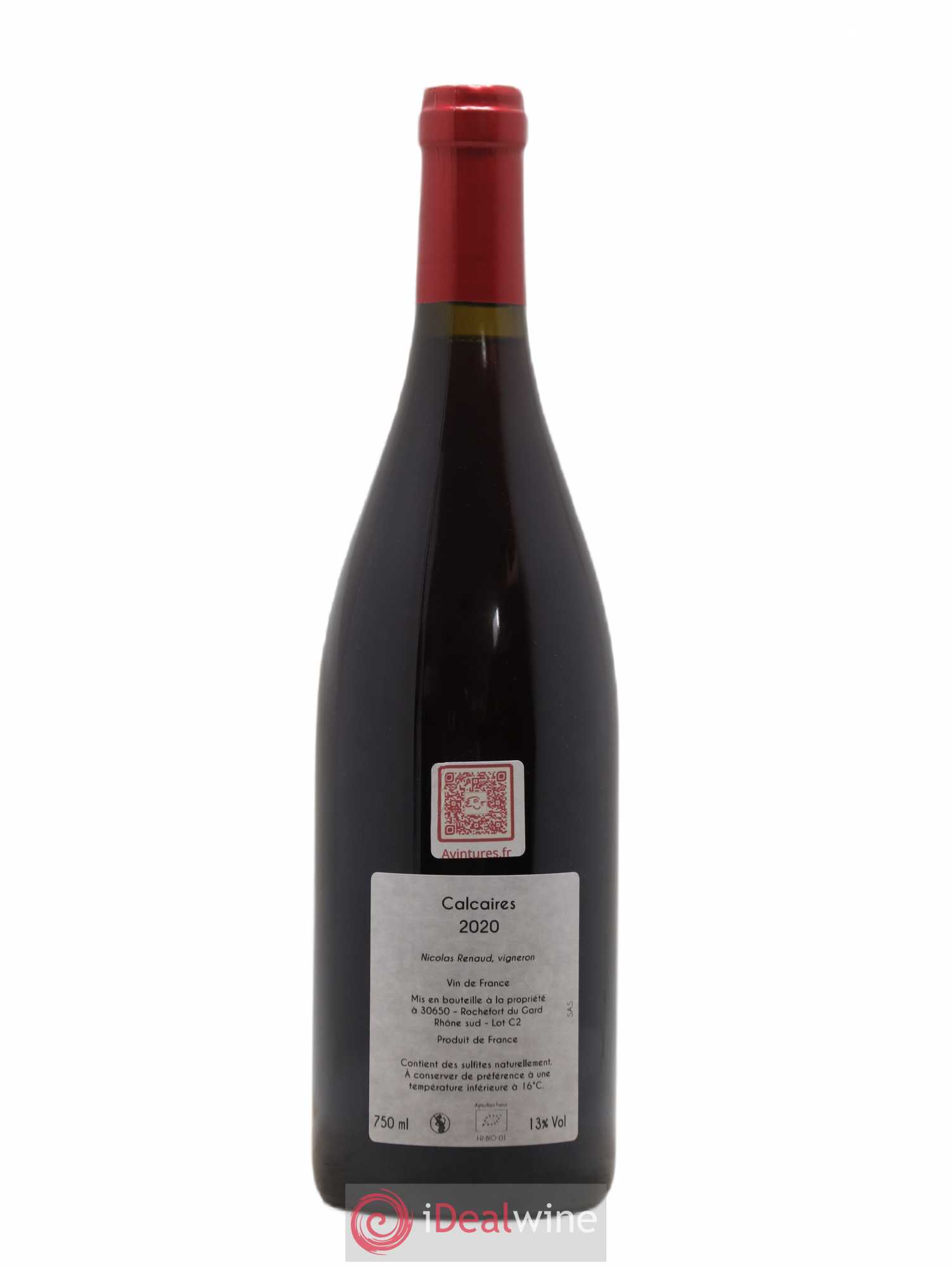 Vin de France Calcaires Clos des Grillons 2020 - Lot de 1 bouteille - 1