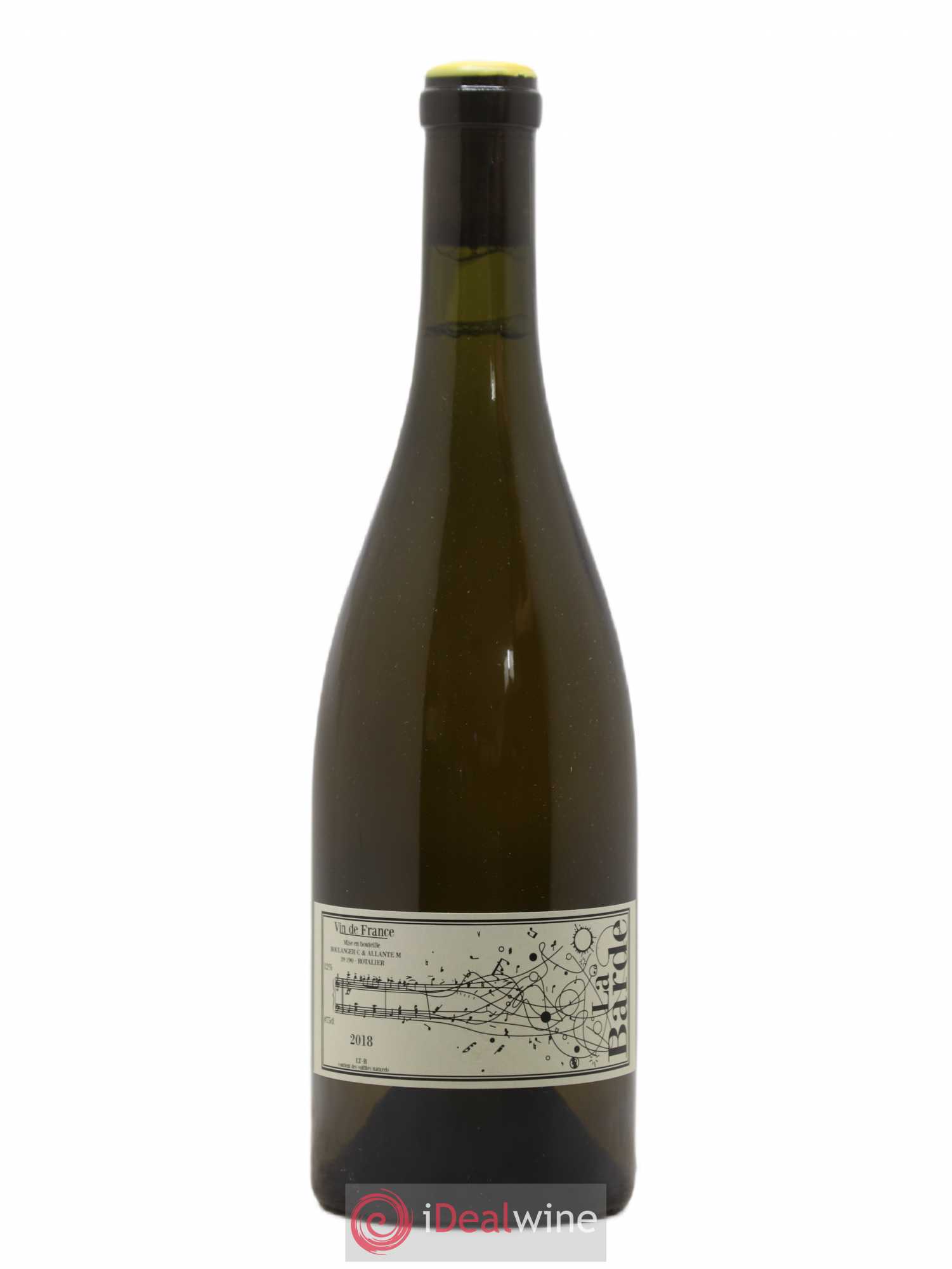 Vin de France La Barde Allante Boulanger 2018 - Lot de 1 bouteille - 0