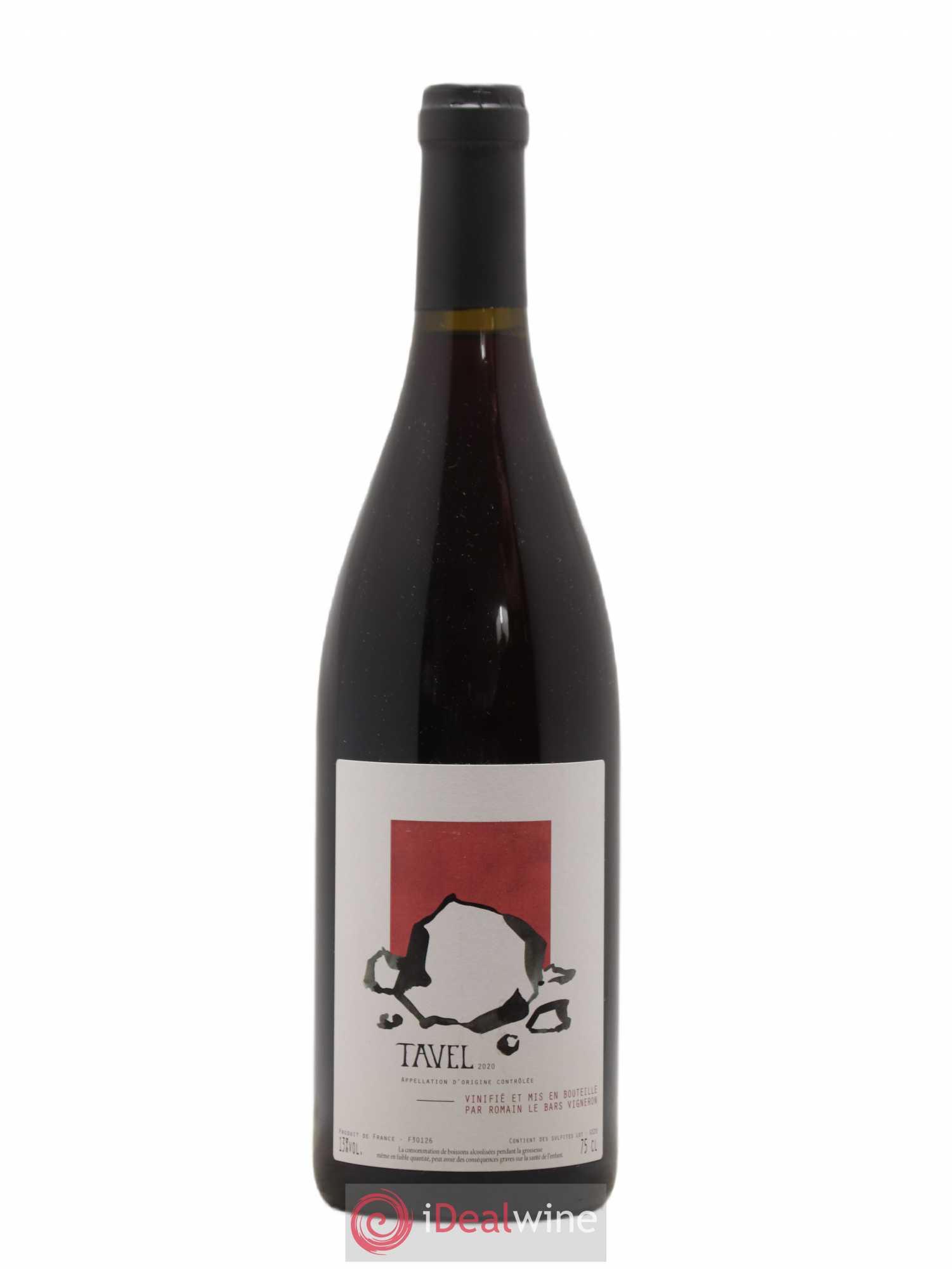Tavel Romain Le Bars 2020 - Lot de 1 bouteille - 0