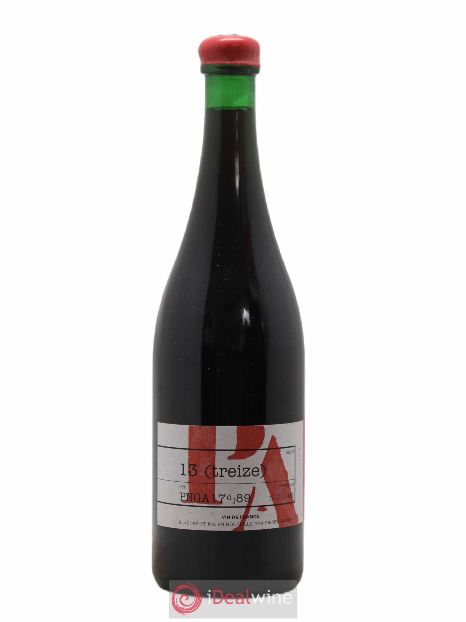 Vin de France 13 Pierre Andrey 2017 - Lot de 1 bouteille - 0