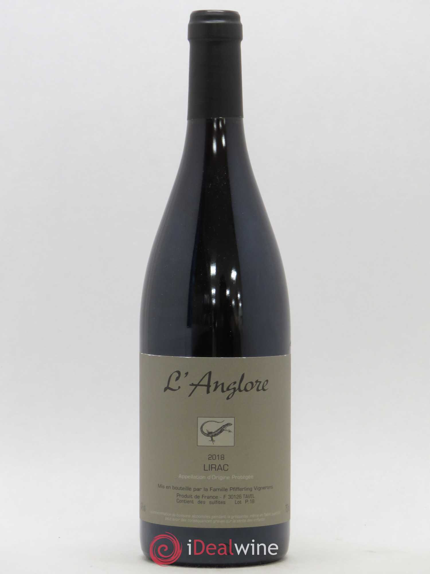 Lirac L'Anglore 2018 - Lot de 1 bouteille - 0
