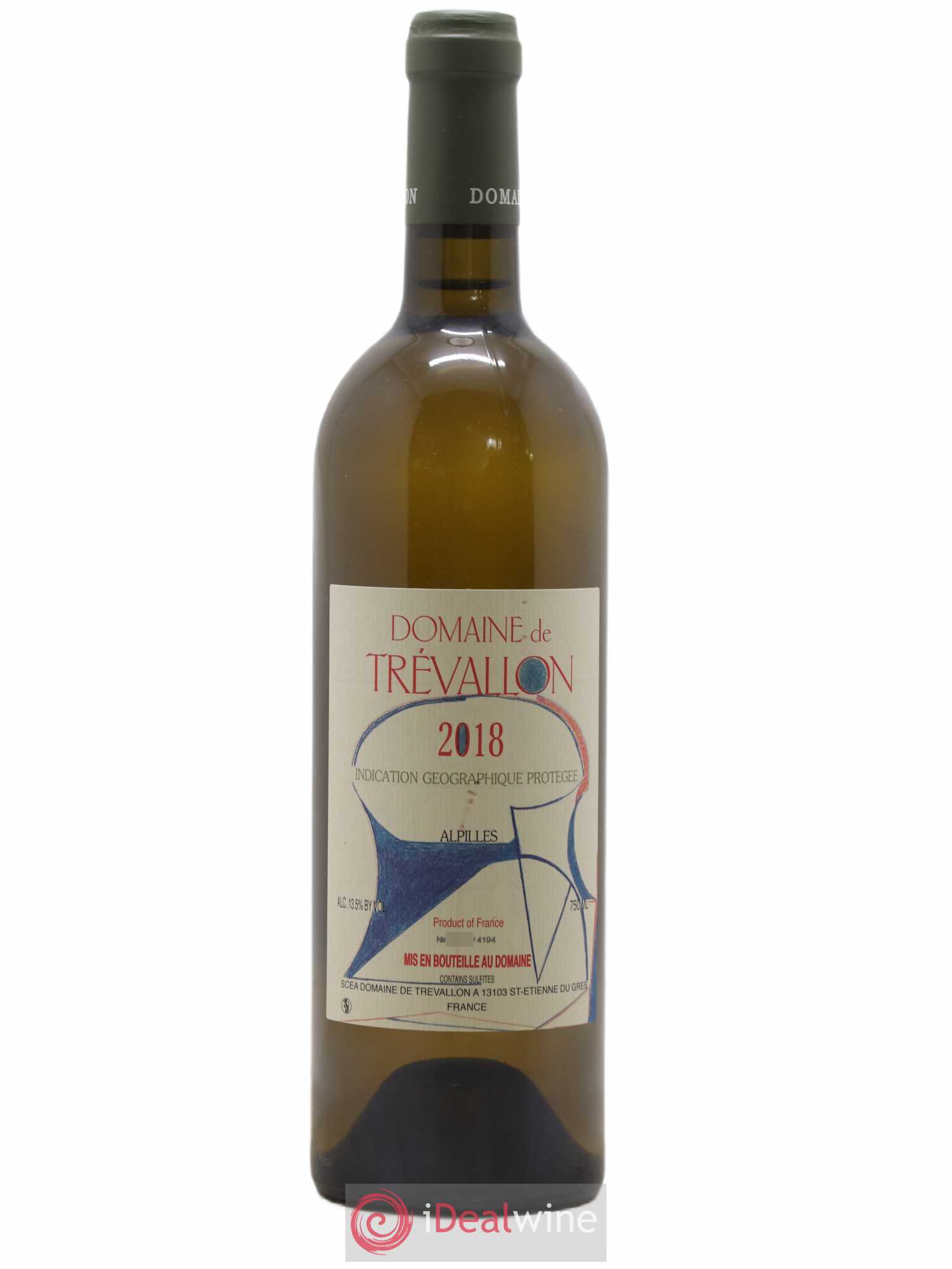 Alpilles Trévallon (Domaine de) Eloi Dürrbach 2018 - Lot de 1 bouteille - 0