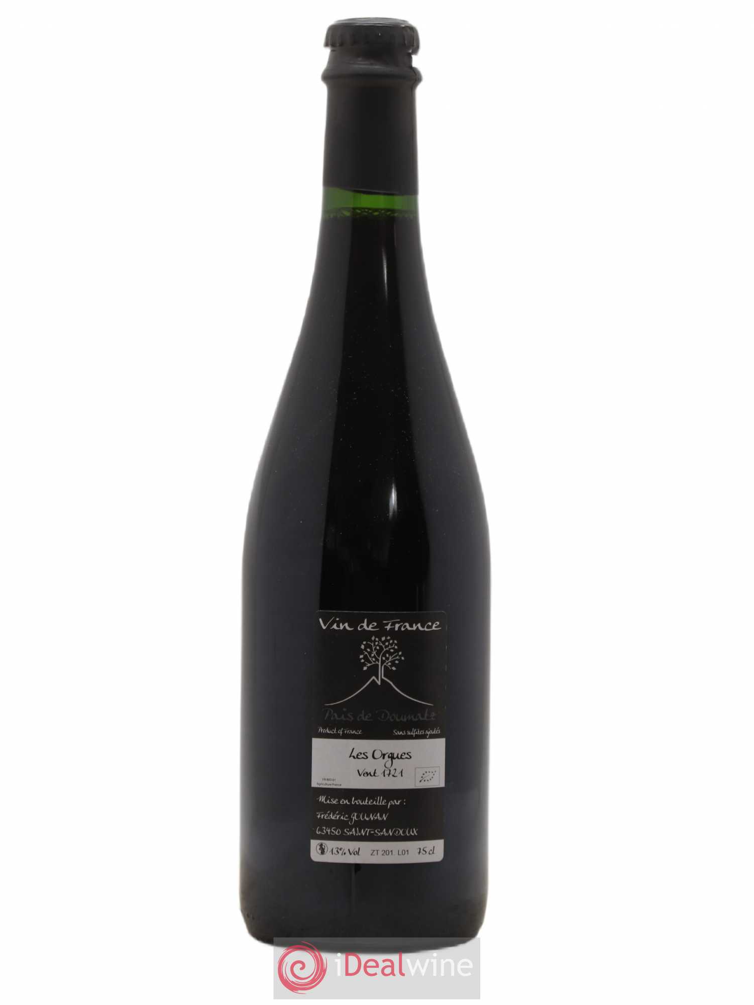 Vin de France Les Orgues Vignoble de l'Arbre Blanc 2017 - Lot de 1 bouteille - 1