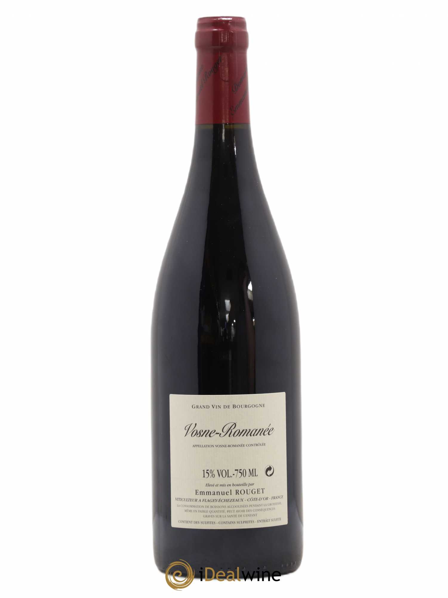 Vosne-Romanée Emmanuel Rouget 2019 - Lot de 1 bouteille - 1
