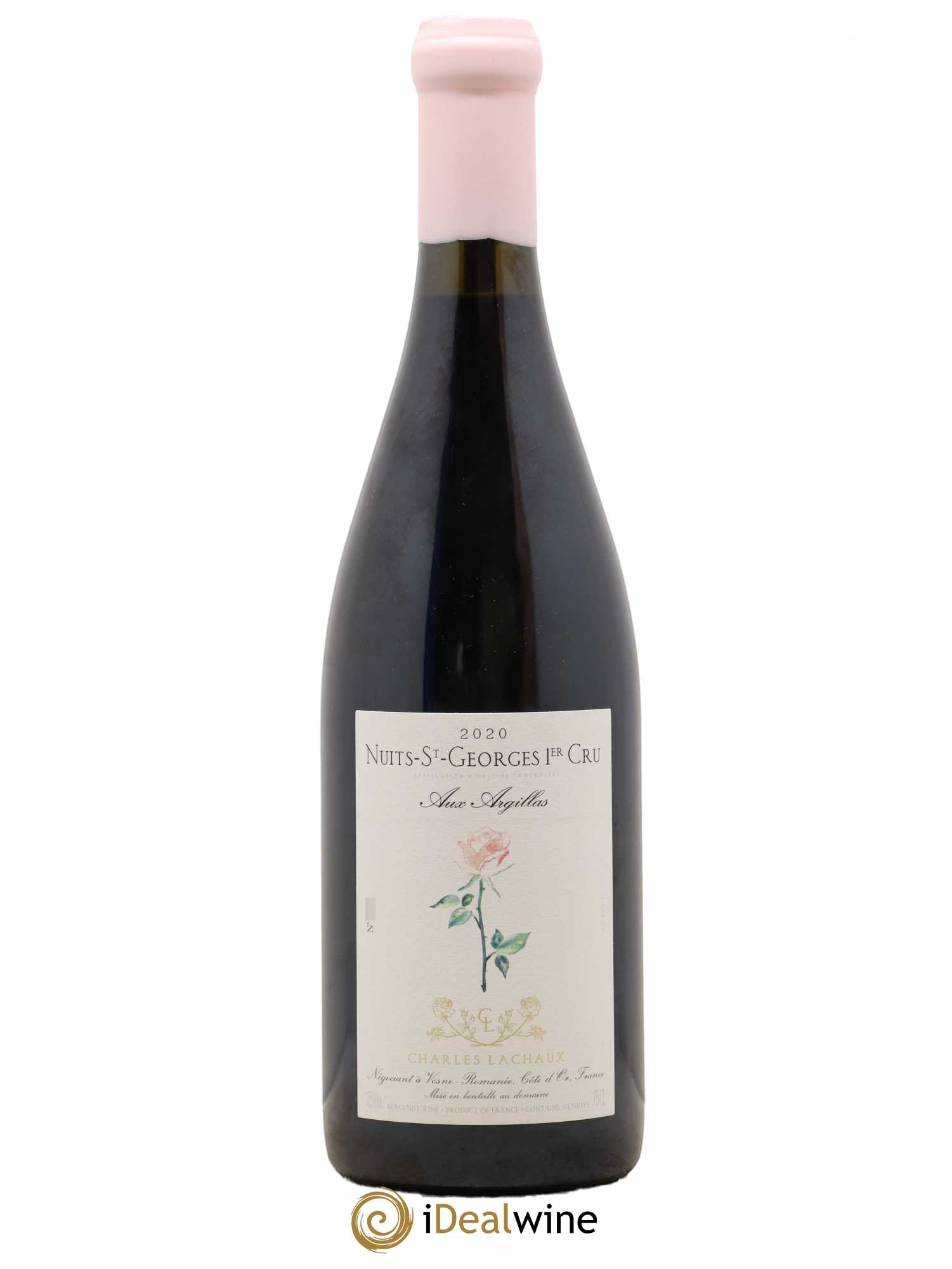 Nuits-Saint-Georges 1er Cru Aux Argillas Charles Lachaux 2020 - Lot de 1 bouteille - 0