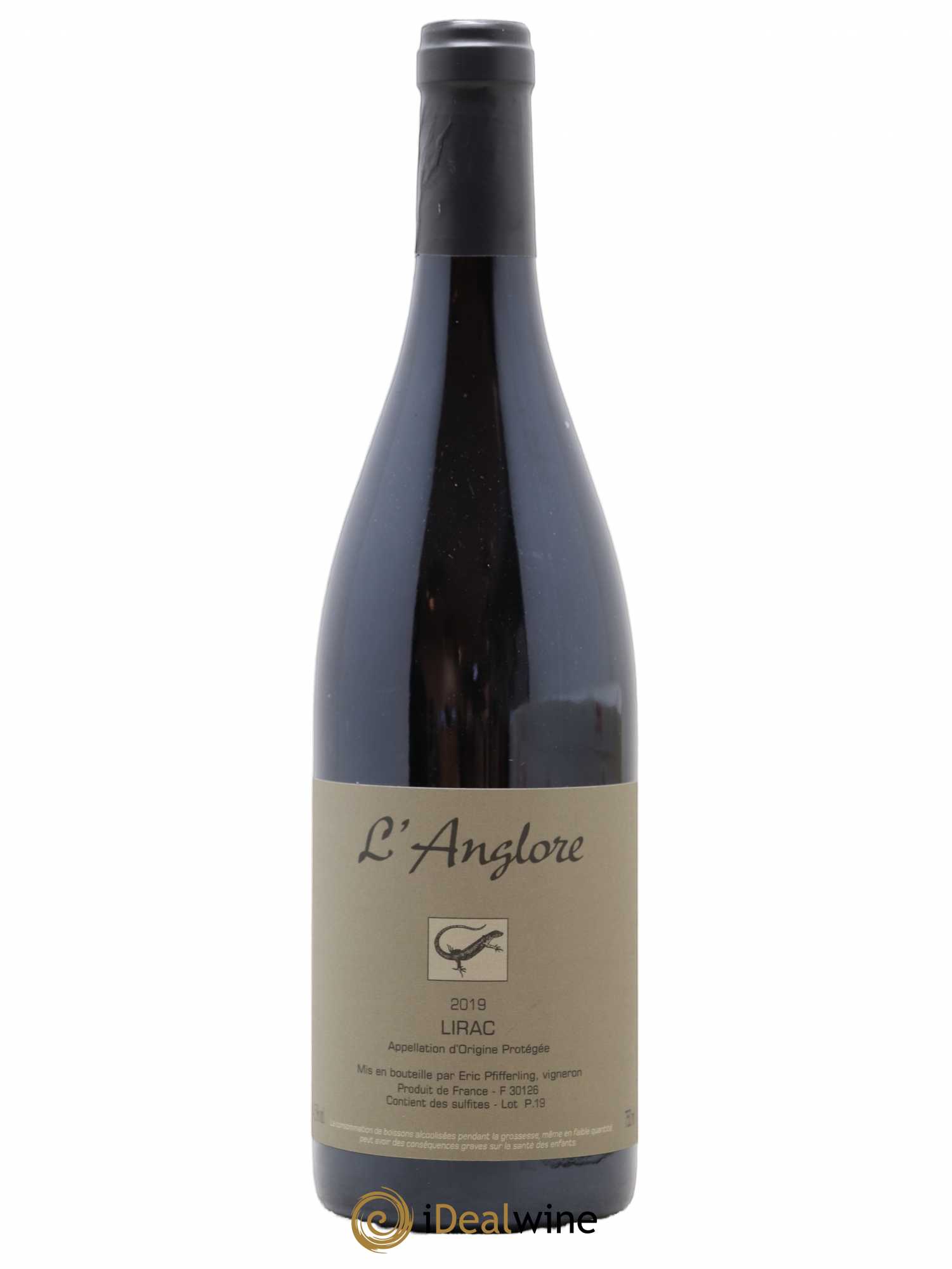 Lirac L'Anglore 2019 - Posten von 1 Flasche - 0