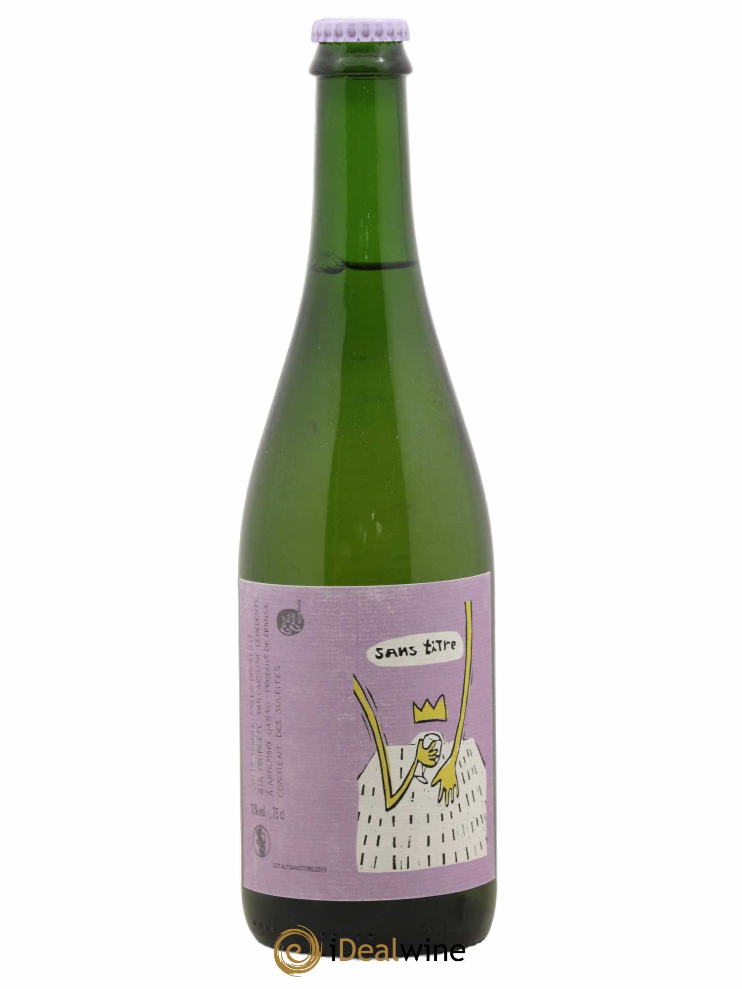 Vin de France Sans Titre Grain Par Grain Caroline Lededente 2019 - Posten von 1 Flasche - 0