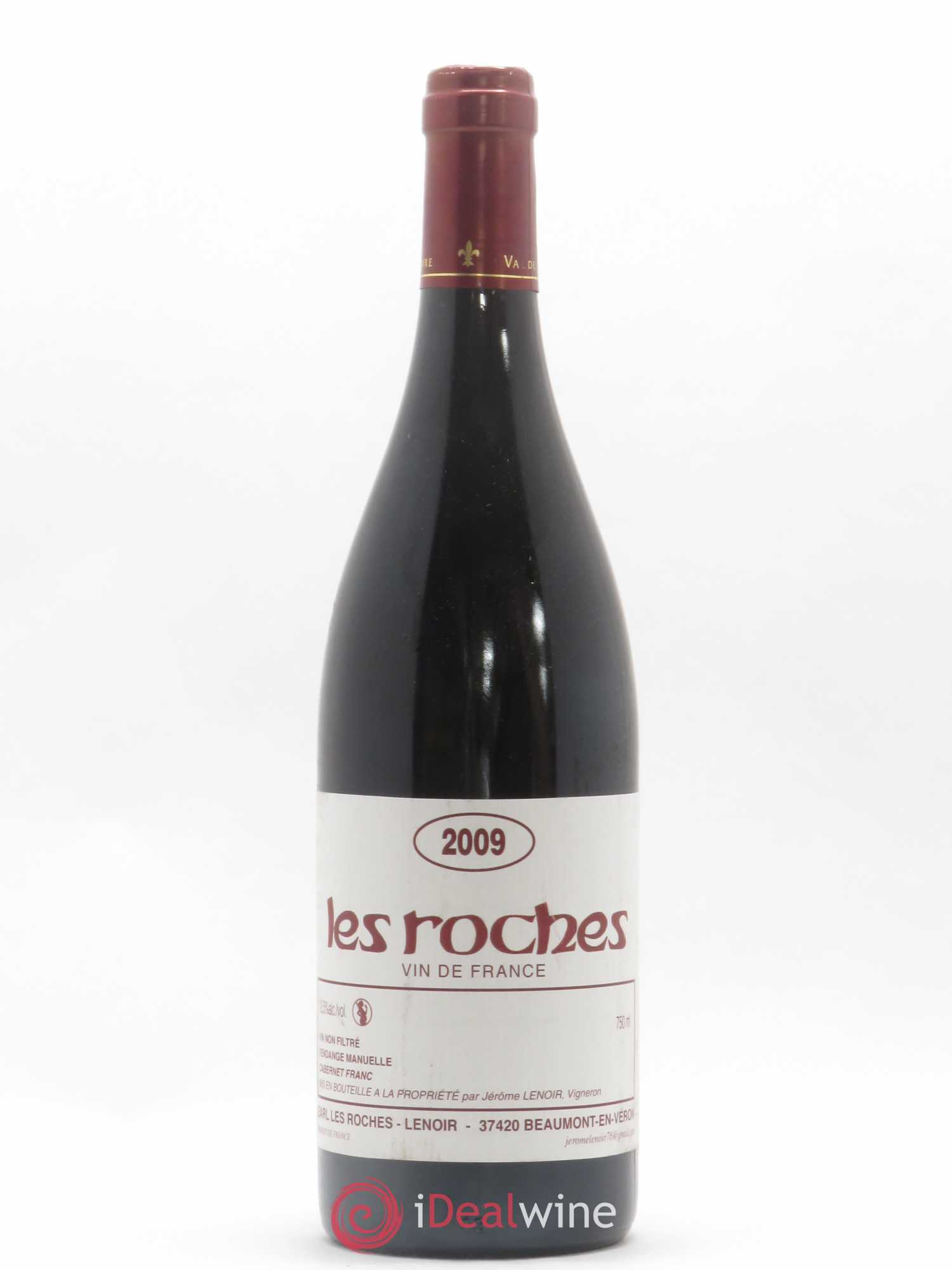 Vin de France Les Roches Domaine Lenoir 2009 - Posten von 1 Flasche - 0