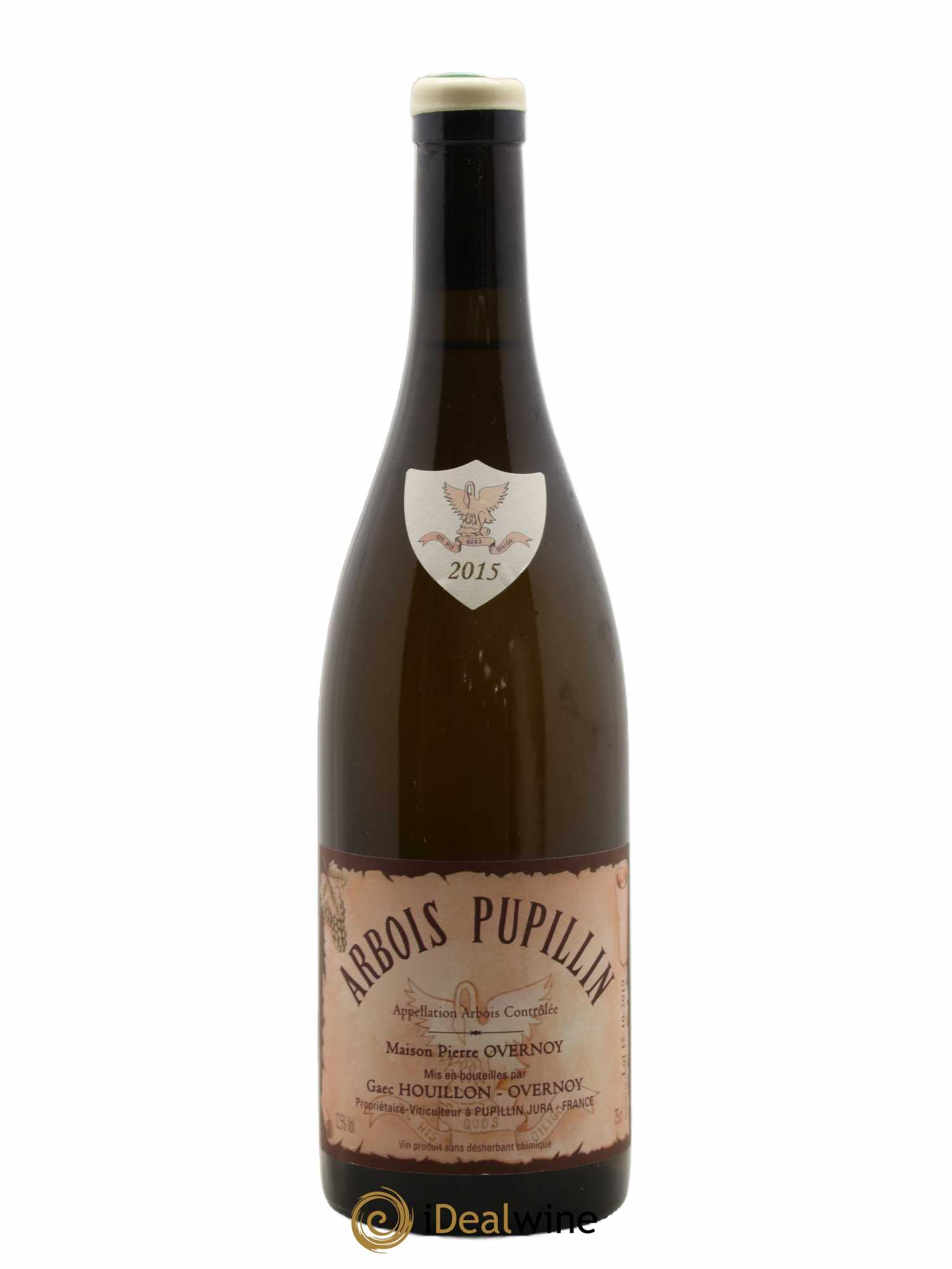 Arbois-Pupillin Chardonnay (cire blanche) Overnoy-Houillon (Domaine) 2015 - Lot de 1 bouteille - 0