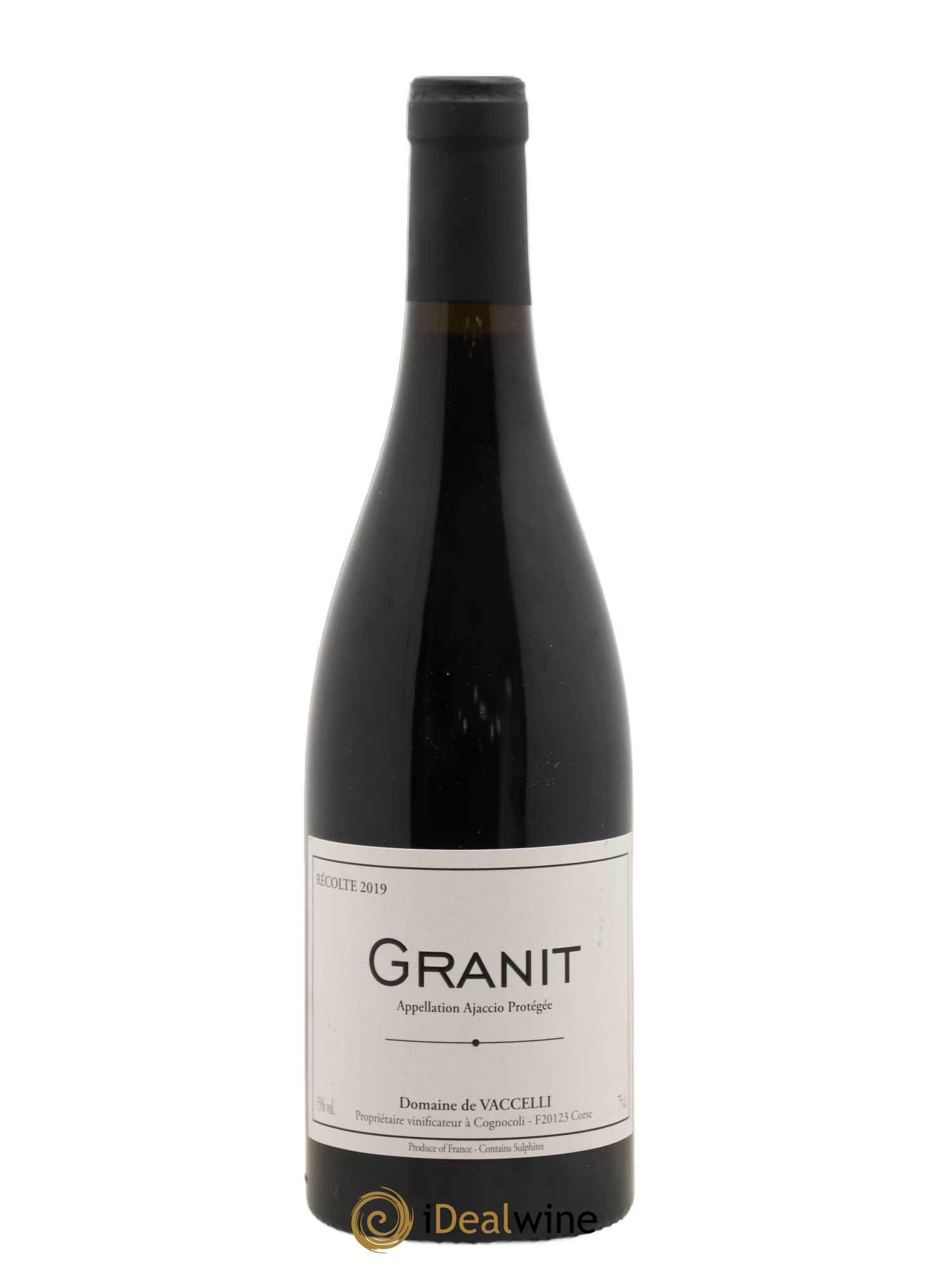 Ajaccio Granit Vaccelli 2019 - Lot de 1 bouteille - 0