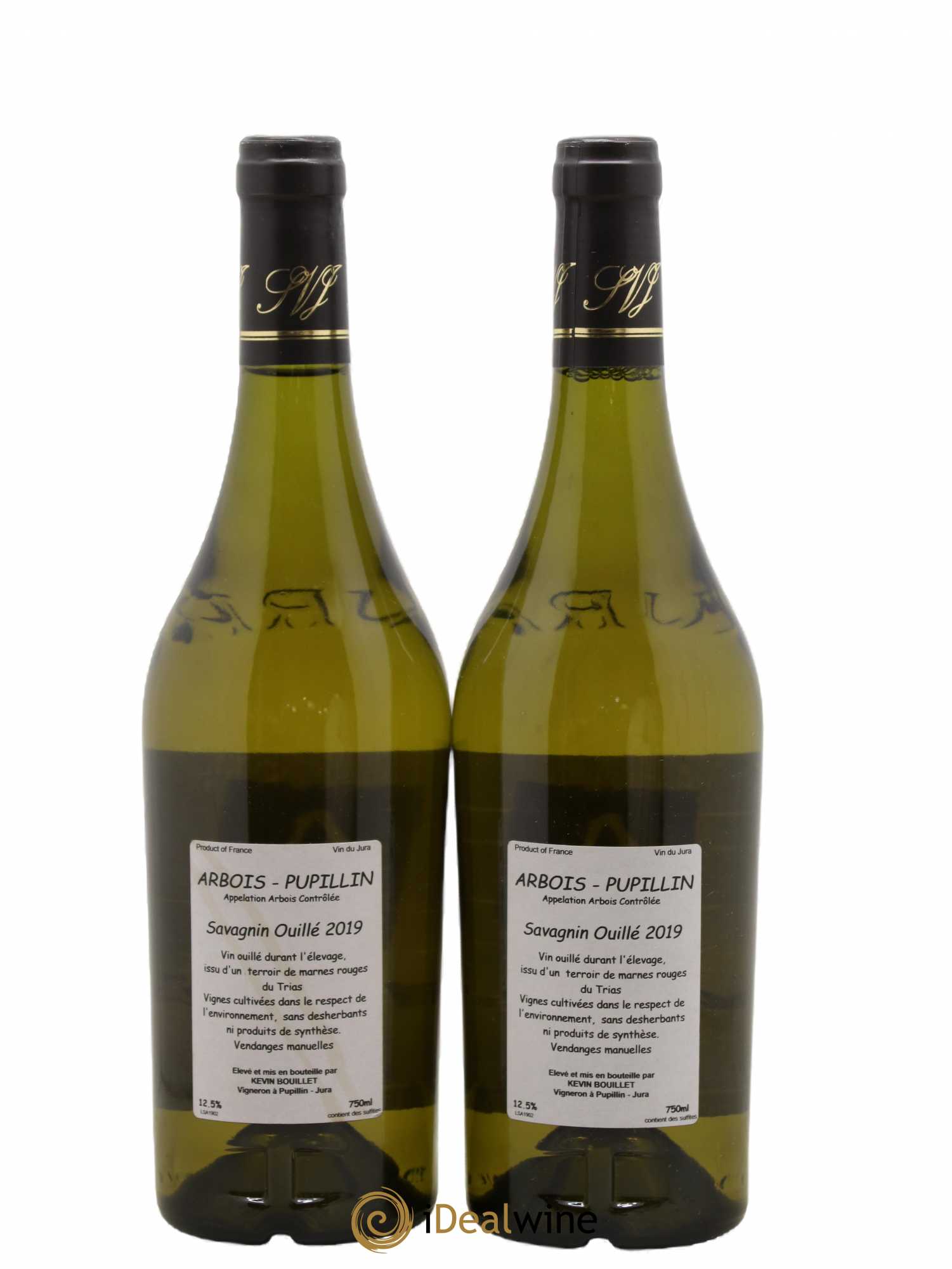 Arbois Pupillin Savagnin Ouille Kevin Bouillet 2019 - Posten von 2 Flaschen - 1