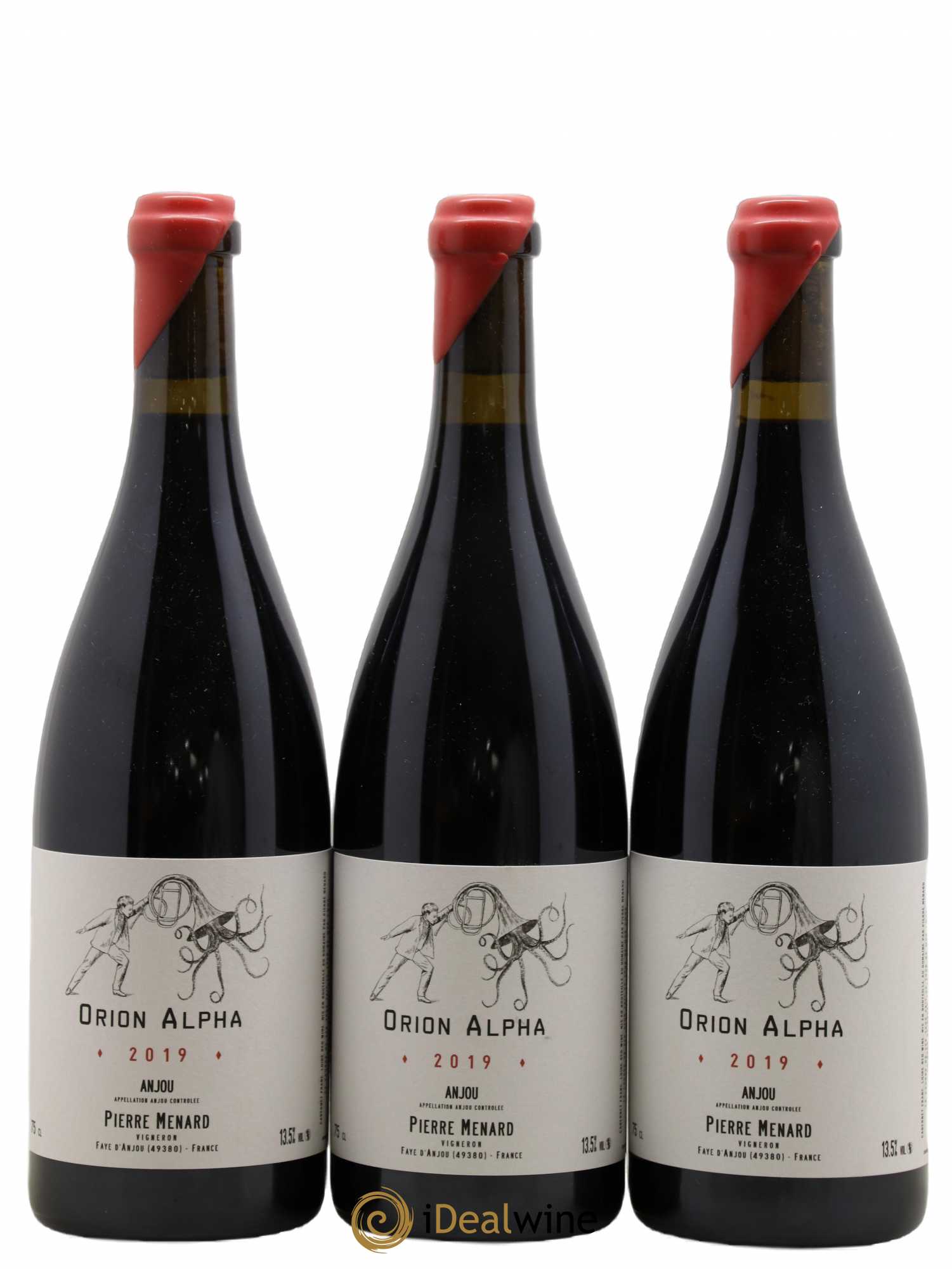 Anjou Orion Alpha Pierre Ménard 2019 - Lot de 3 bouteilles - 0