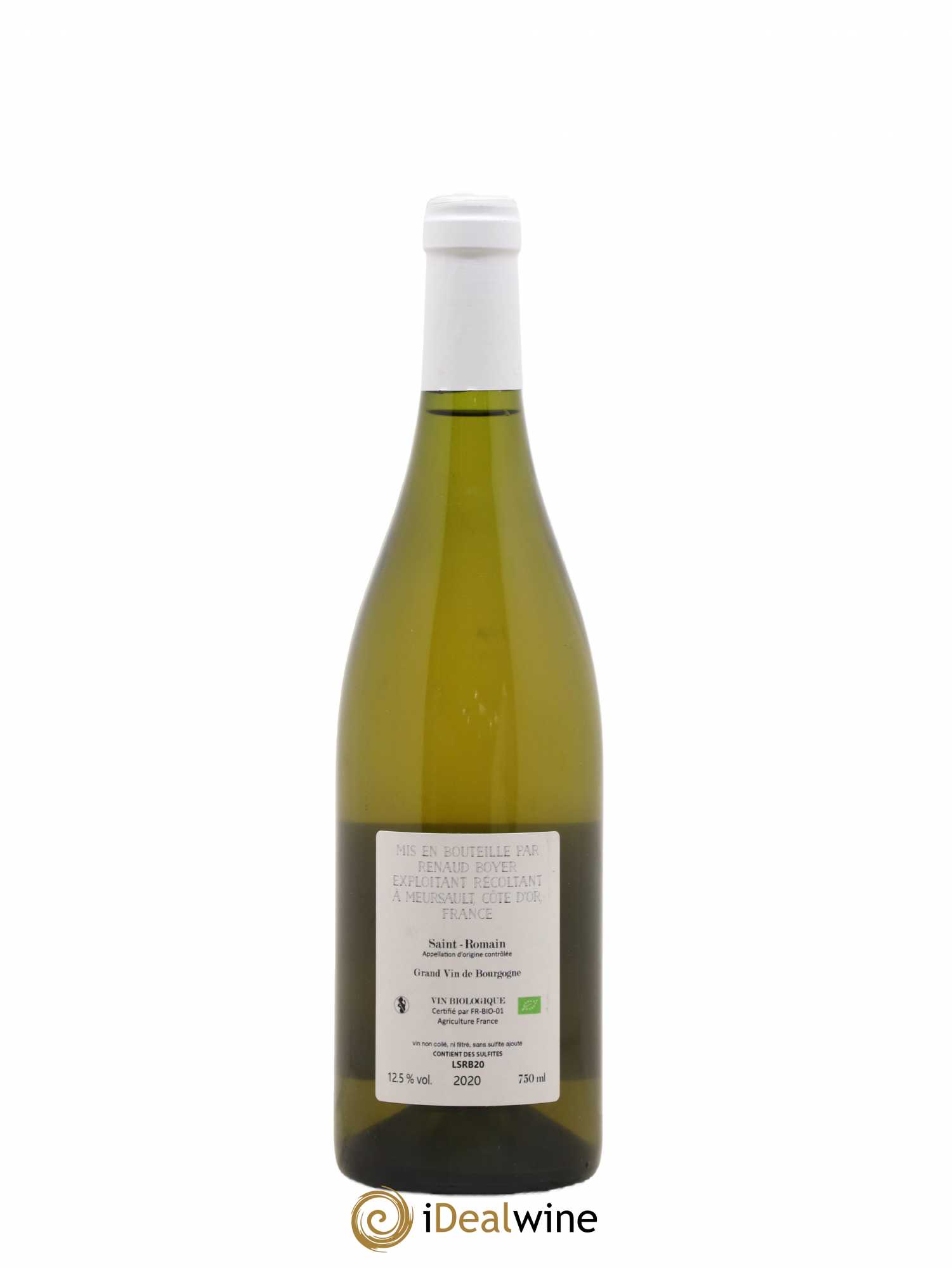 Saint-Romain Renaud Boyer 2020 - Lot de 1 bouteille - 1