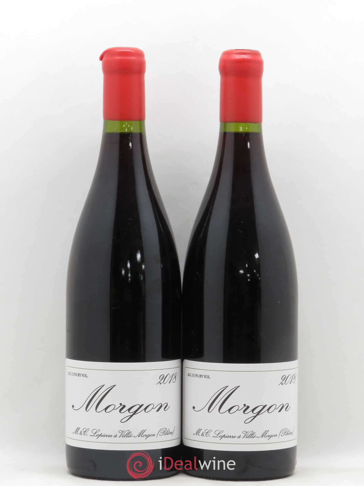 Morgon Marcel Lapierre (Domaine) (sans prix de réserve) 2018 - Lot de 2 bouteilles - 0