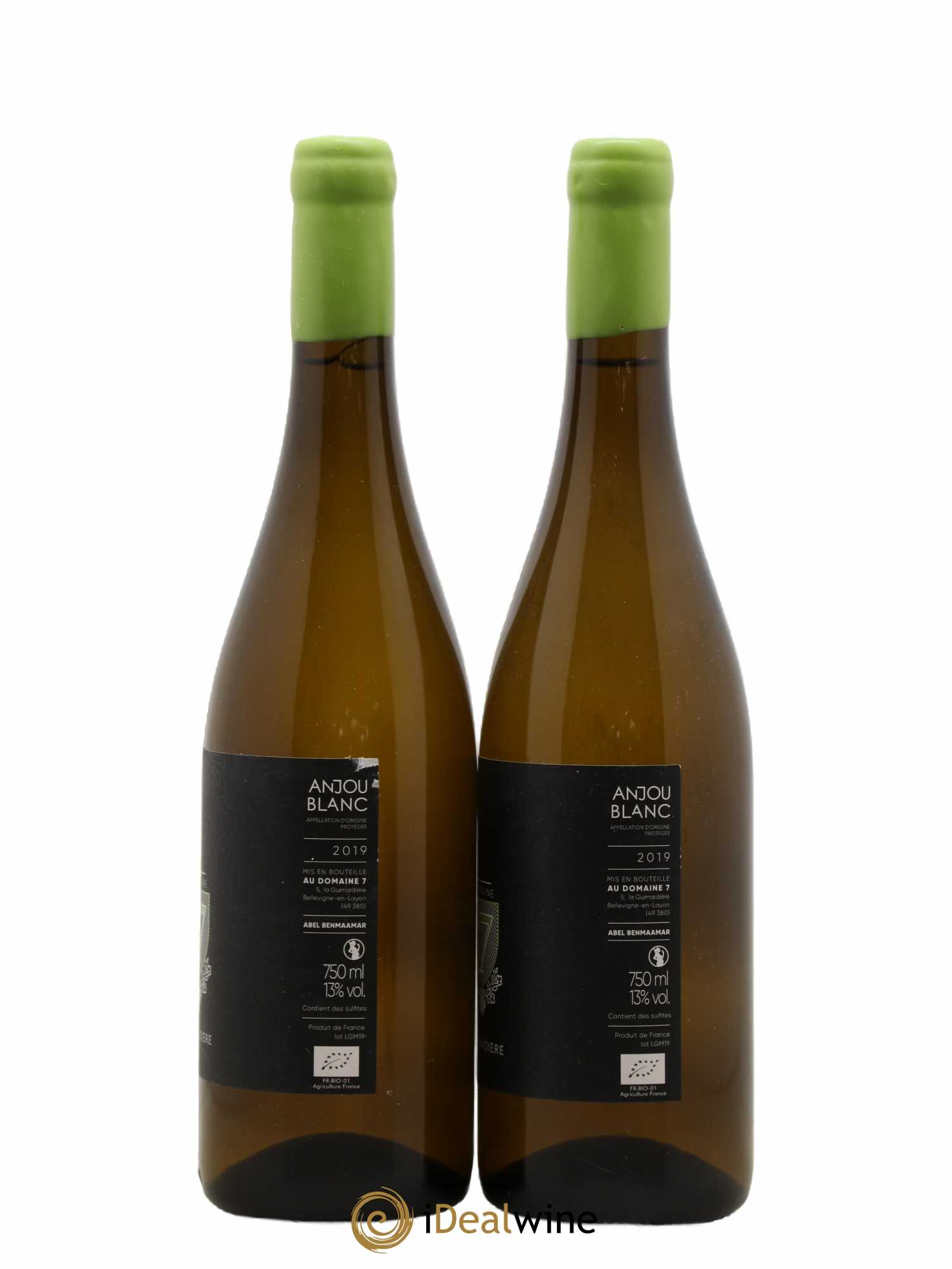 Anjou Guimardiere Abel Benmaamar 2019 - Posten von 2 Flaschen - 1