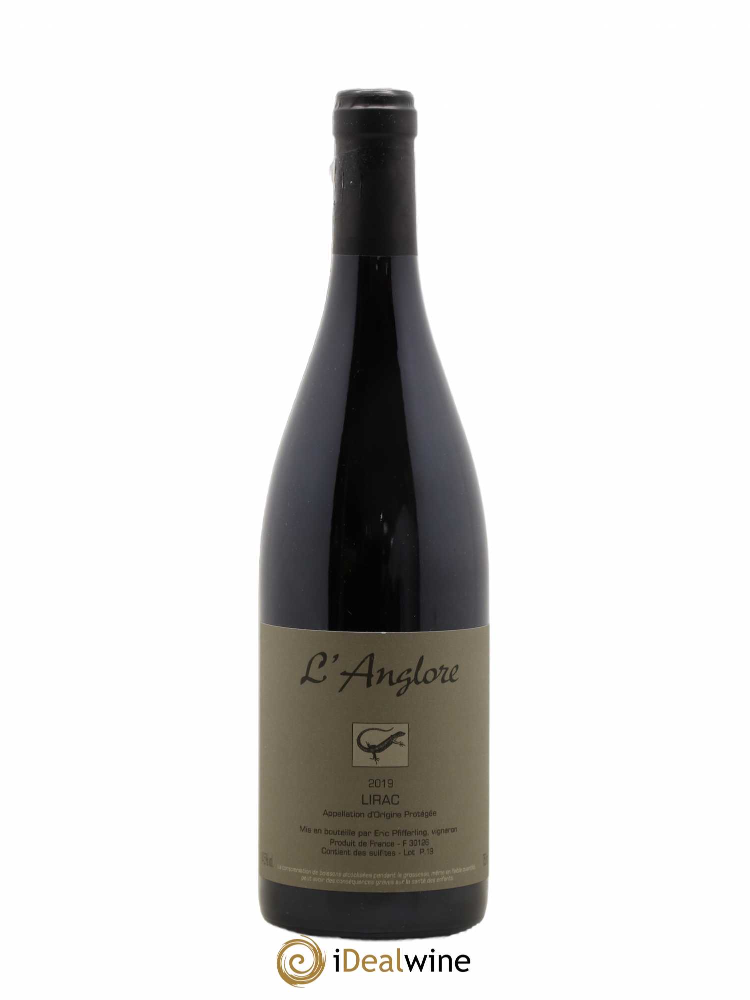 Lirac L'Anglore 2019 - Lot de 1 bouteille - 0