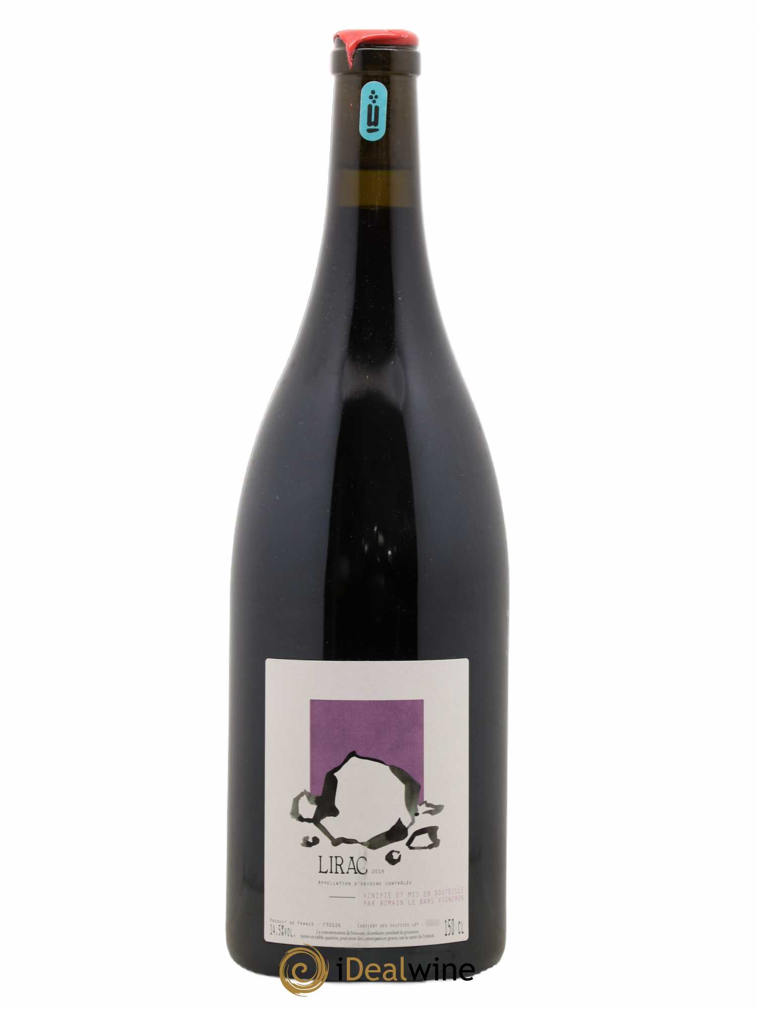 Lirac Romain Le Bars 2019 - Lot de 1 magnum - 0