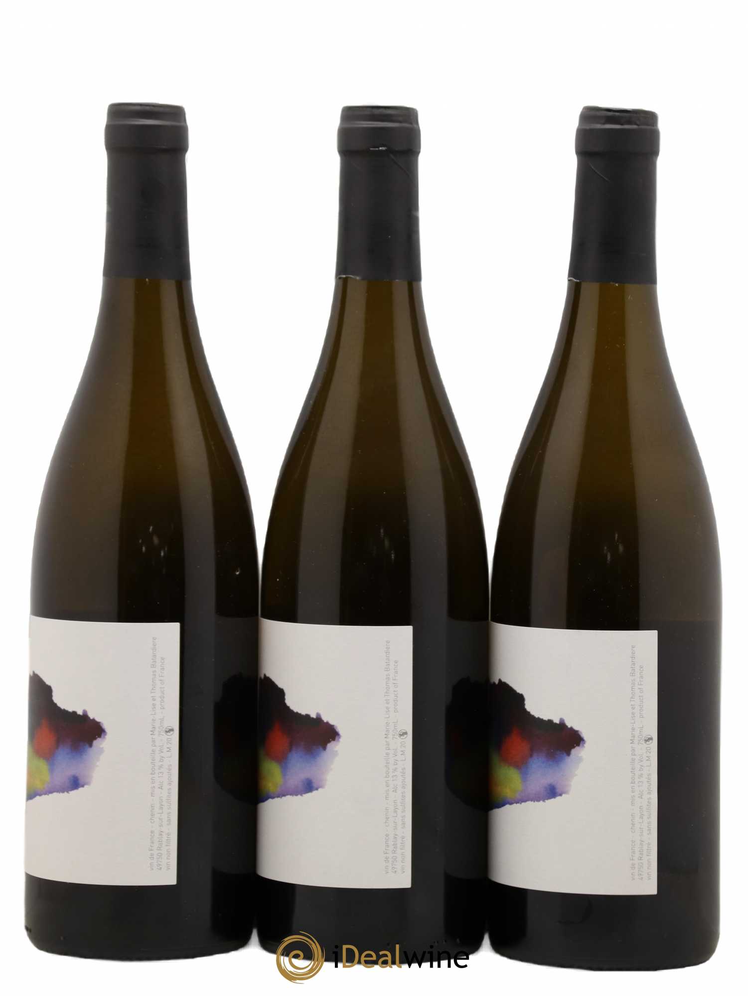 Vin de France Les Noëls de Montbenault Thomas Batardière 2020 - Lot de 3 bouteilles - 2