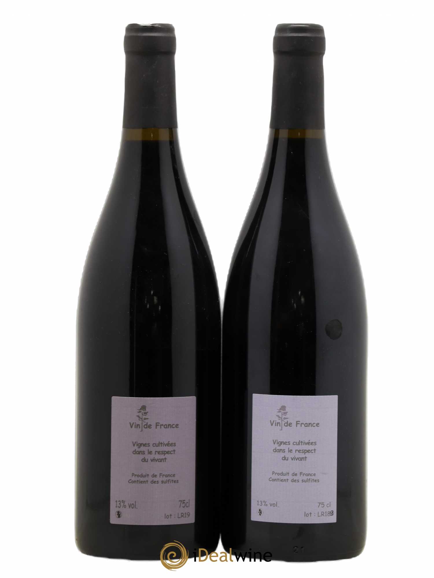 Vin de France Les Rouliers Benoit Courault 2019 - Lot de 2 bouteilles - 1