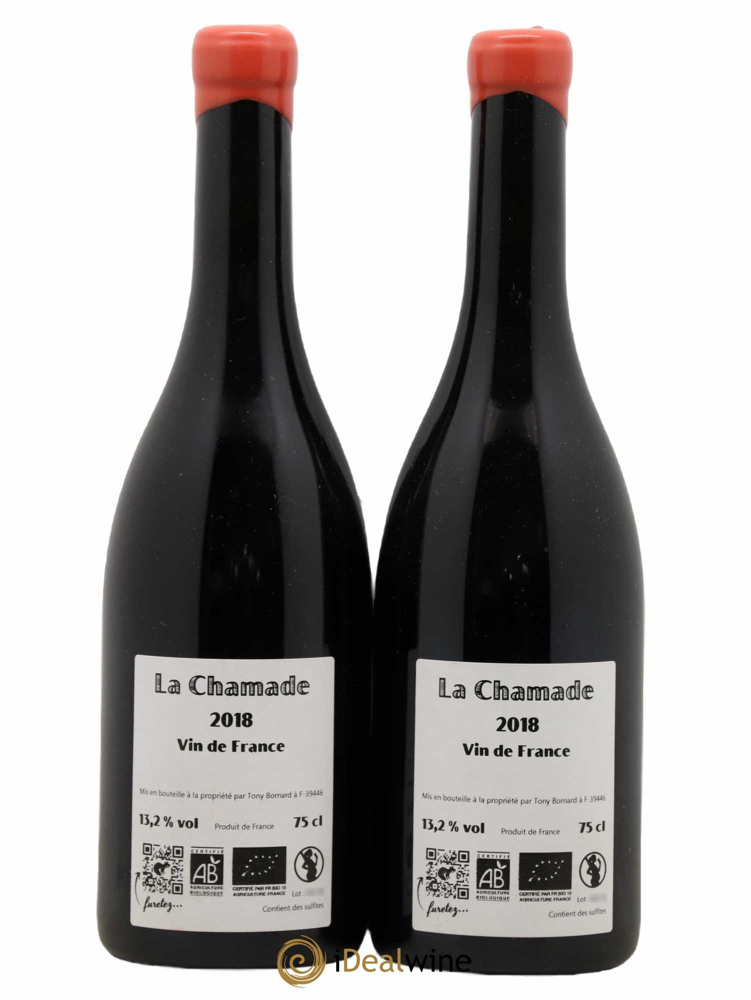 Vin de France La Chamade Bornard 2018 - Lot de 2 bouteilles - 1