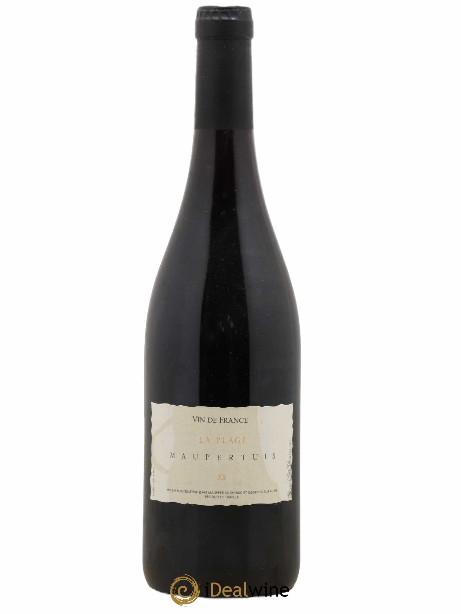 Vin de France Neyrou Plage Jean Maupertuis 2020 - Lot de 1 bouteille - 0