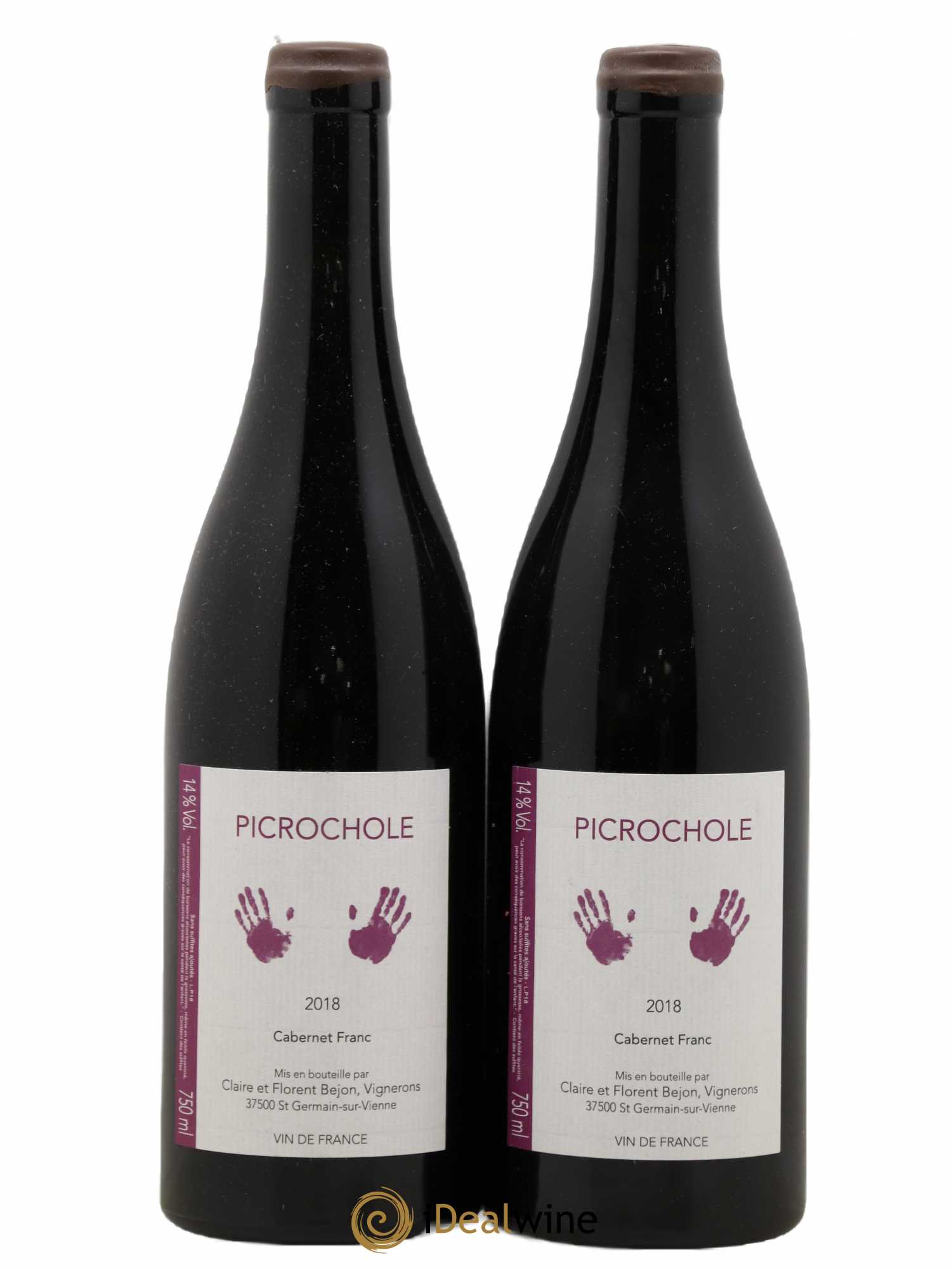 Vin de France Picrochole Bejon 2018 - Lot de 2 bouteilles - 0