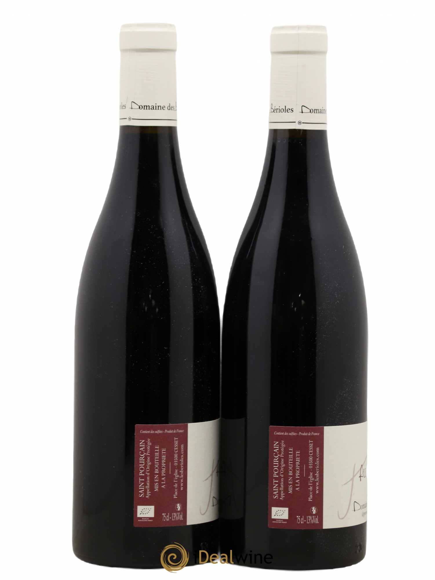 Vin de France Saint-Pourcain Auvernat Domaine dees Bérioles 2020 - Posten von 2 Flaschen - 1