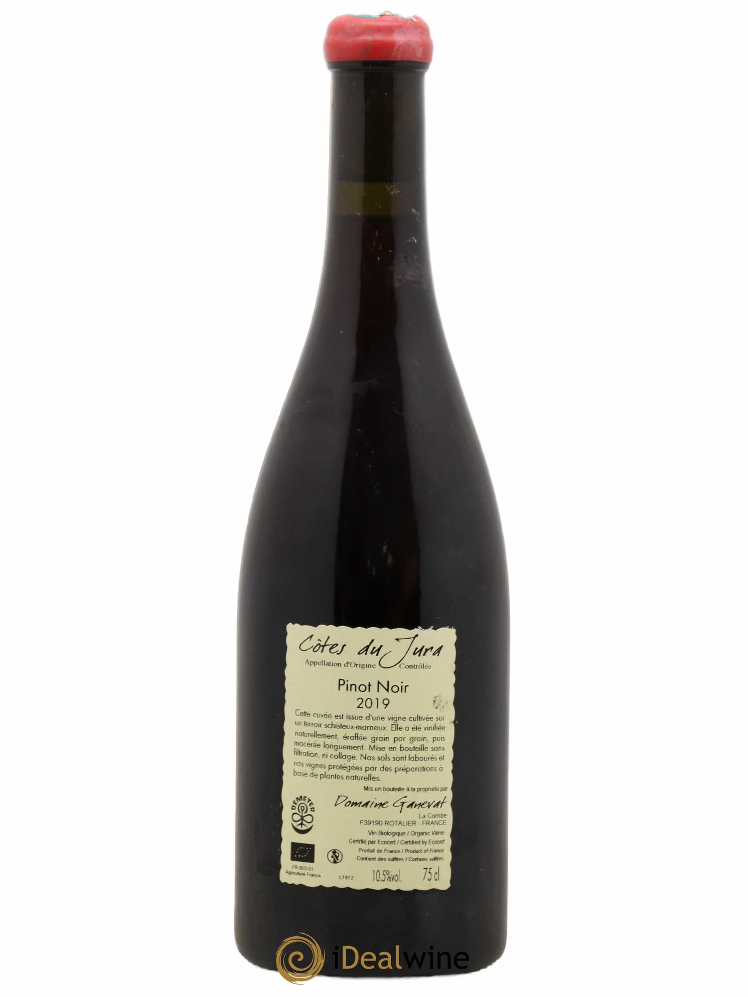 Côtes du Jura Julien En Billat Jean-François Ganevat (Domaine) 2019 - Lot de 1 bouteille - 1