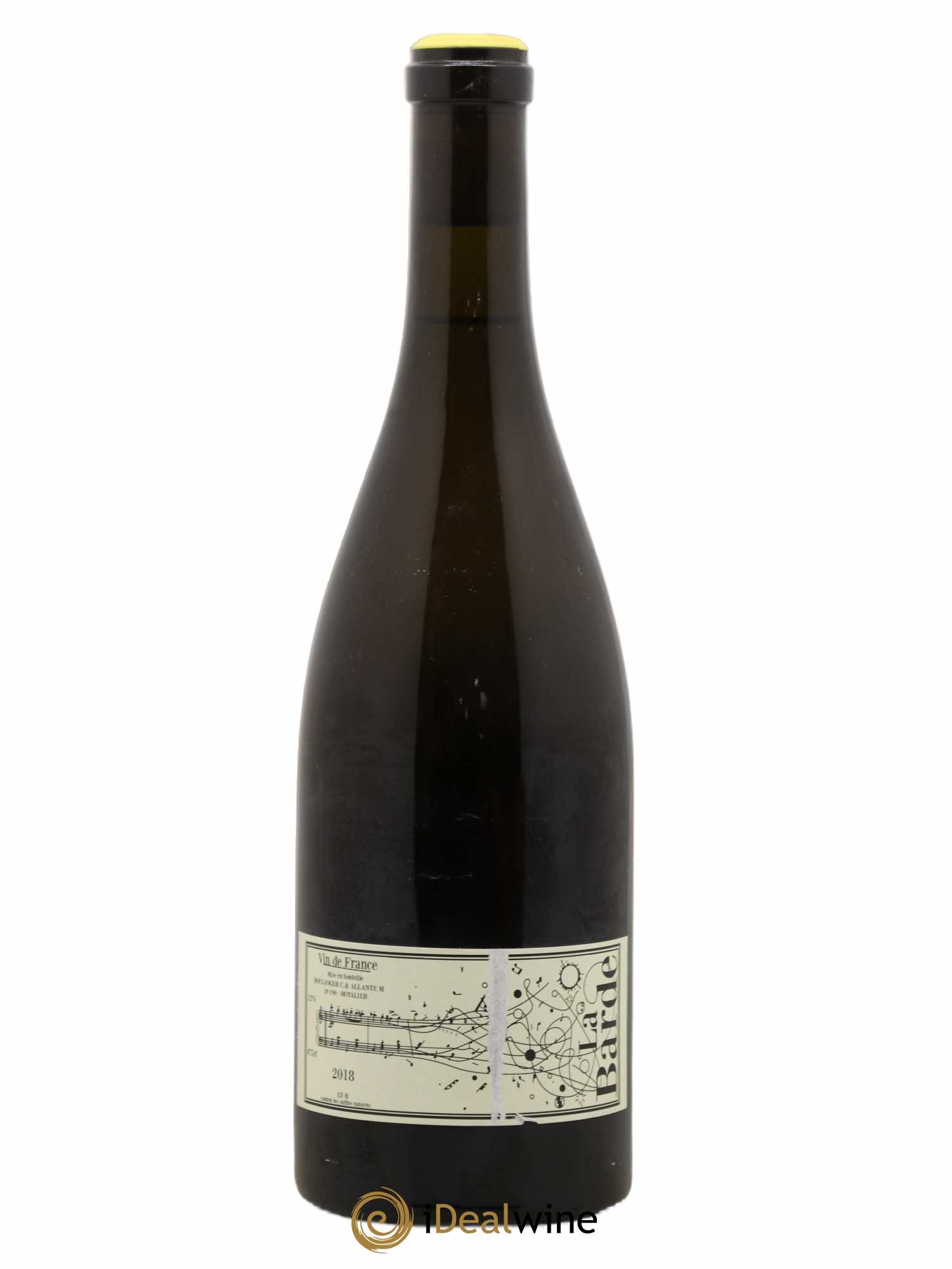 Vin de France La Barde Allante Boulanger 2018 - Lot de 1 bouteille - 0